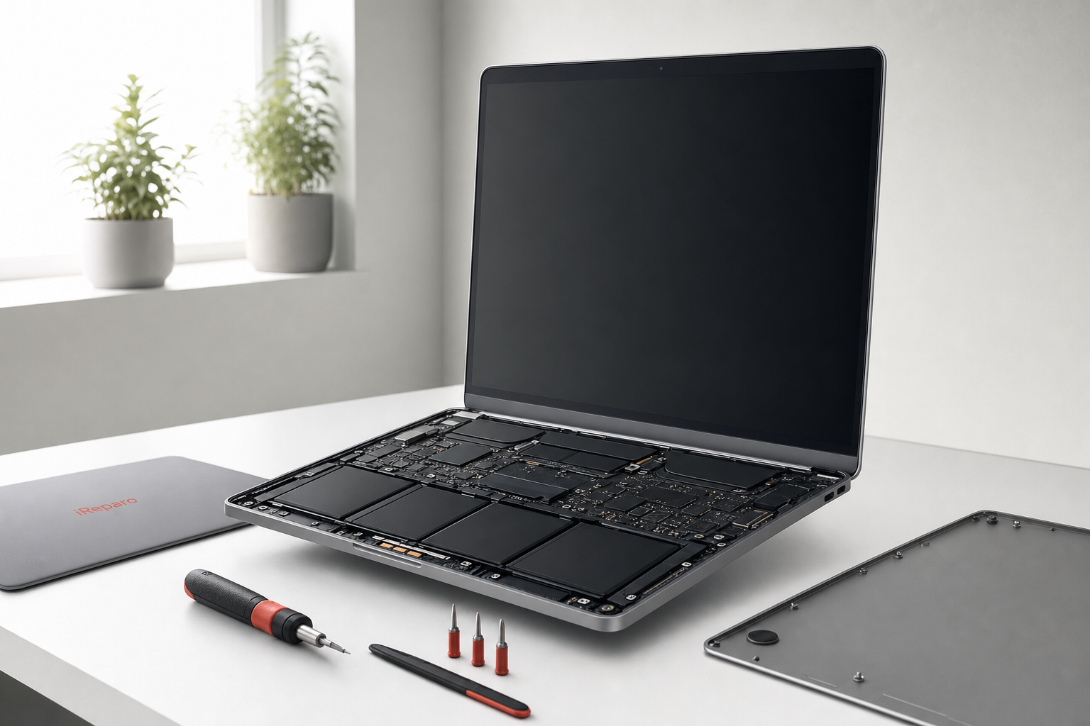 MacBook Pro reparado en taller iReparo
