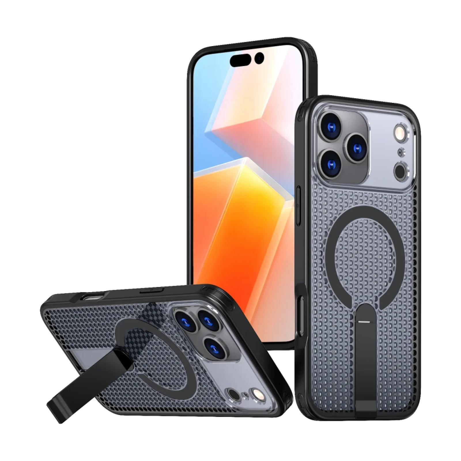 Funda Disipación de Calor Magasfe y Soporte iPhone 16