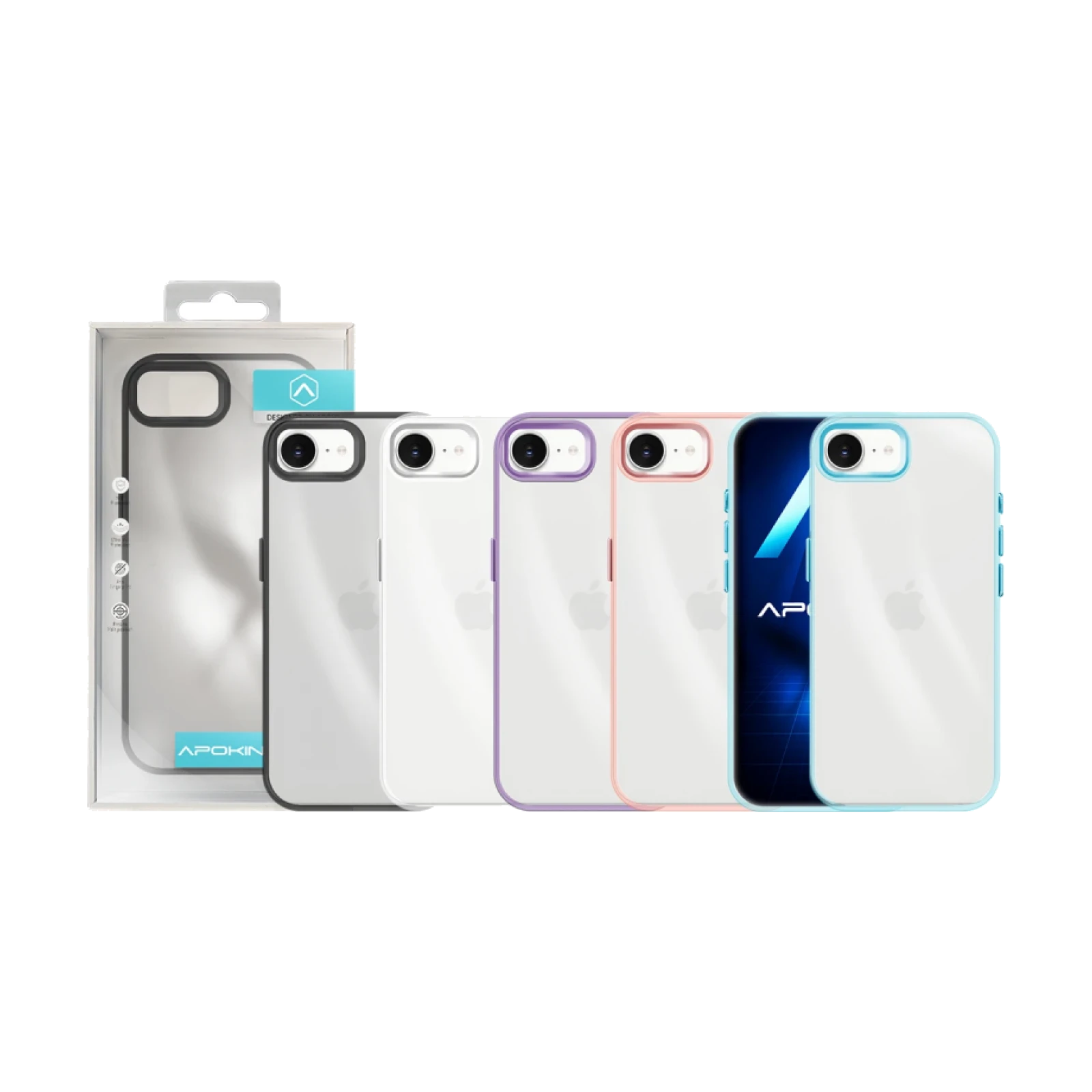 Funda Acrílica Transparente para iPhone 16e/17e