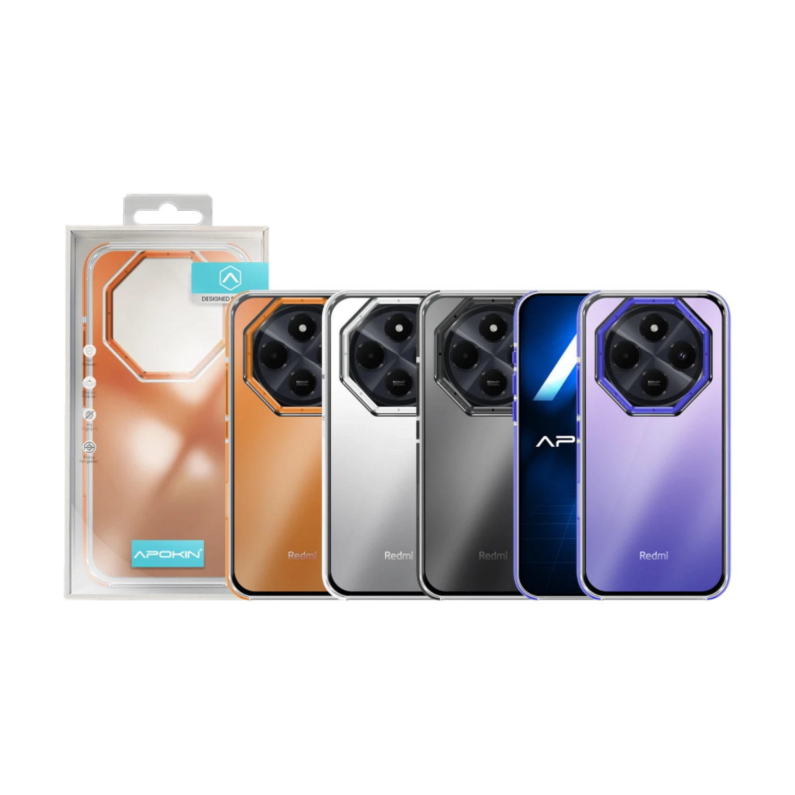 Funda Camaleon Apokin Xiaomi Redmi 14C