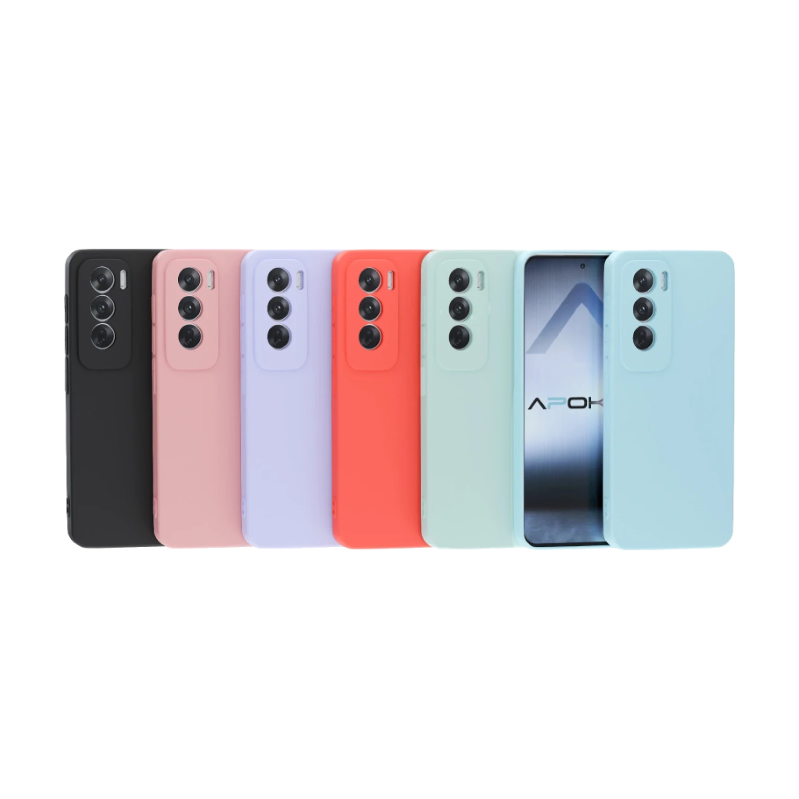 Funda Silicona Suave Oppo Reno 12 Pro