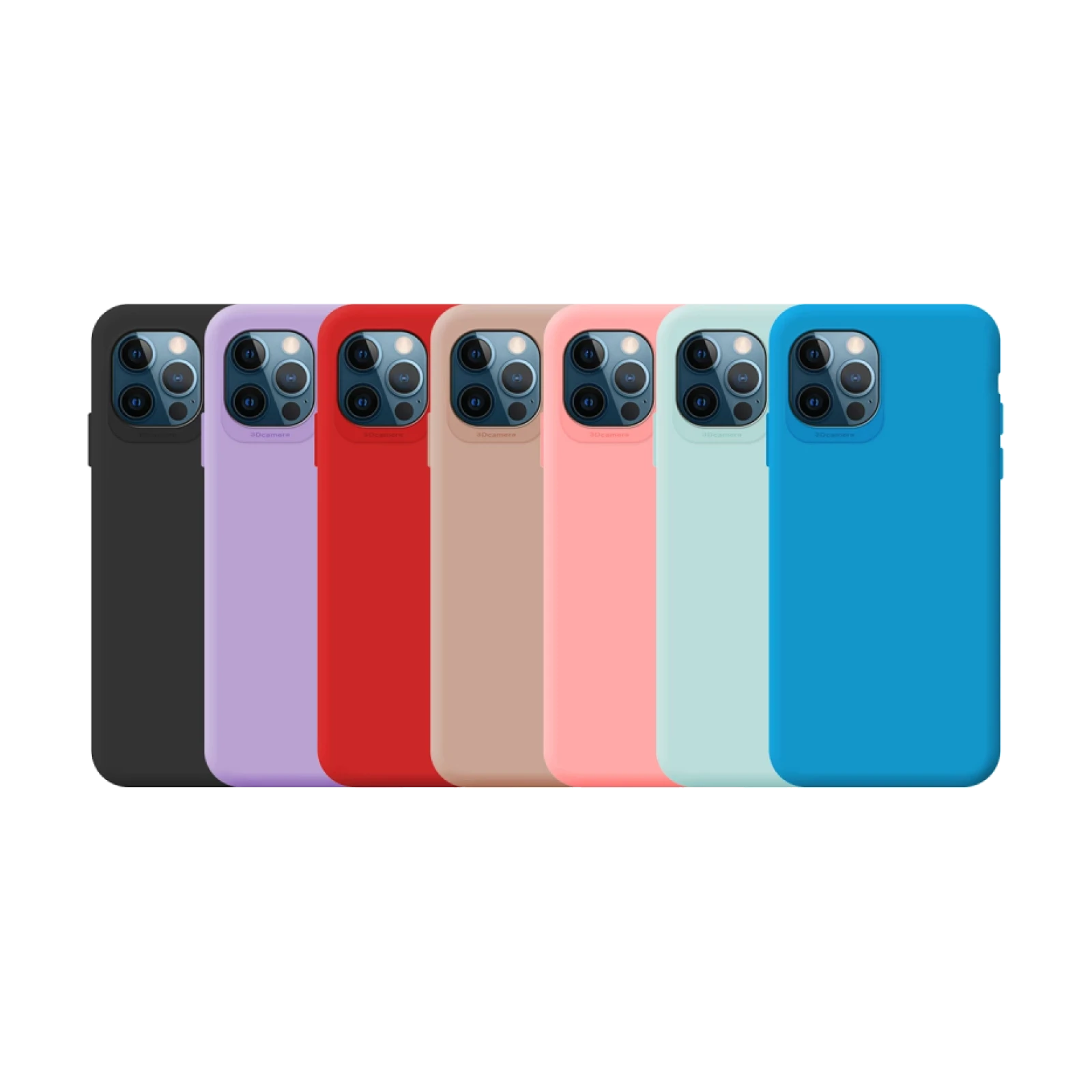 Funda Silicona Suave IPhone 12 6.1"