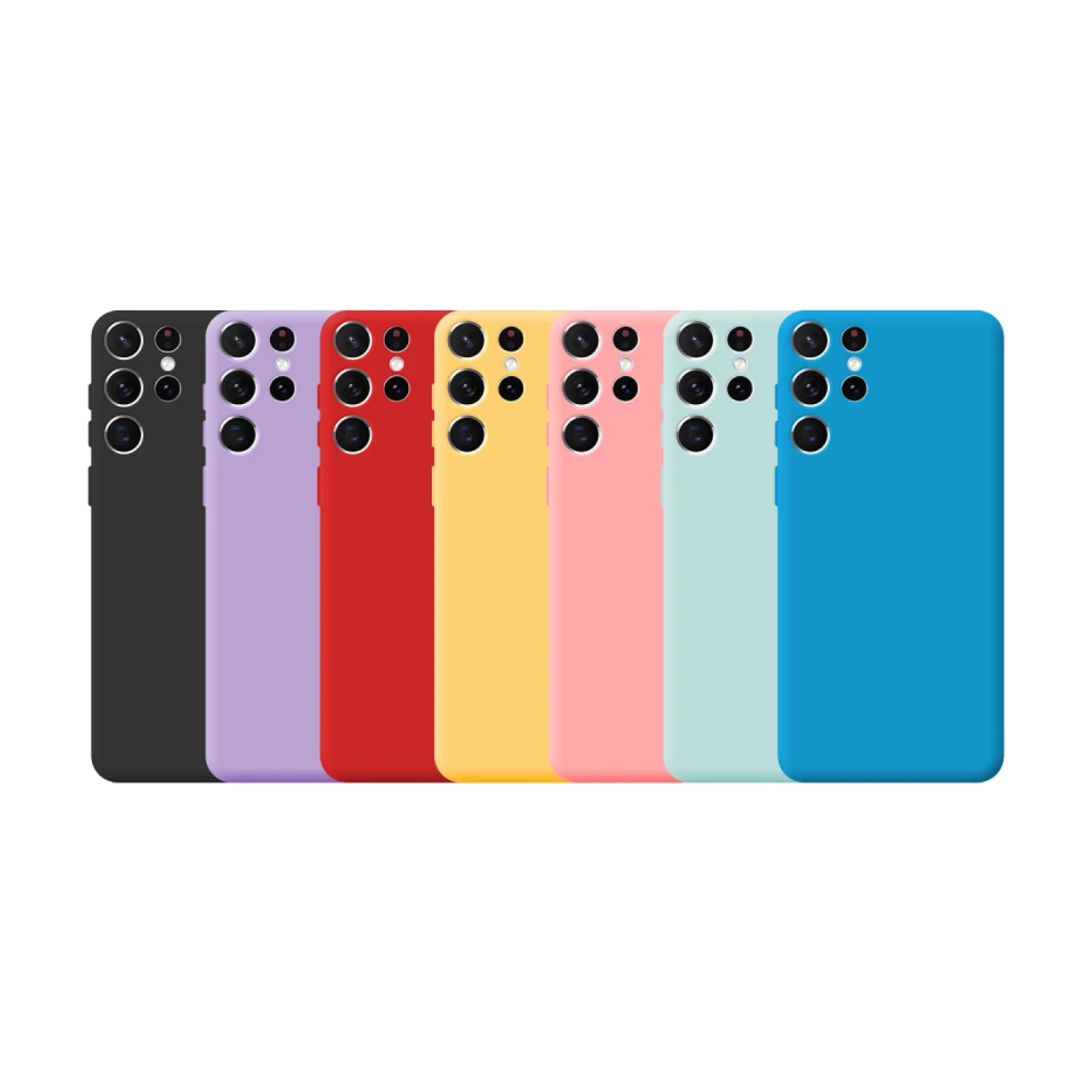 Funda Silicona Suave Samsung S21 Ultra