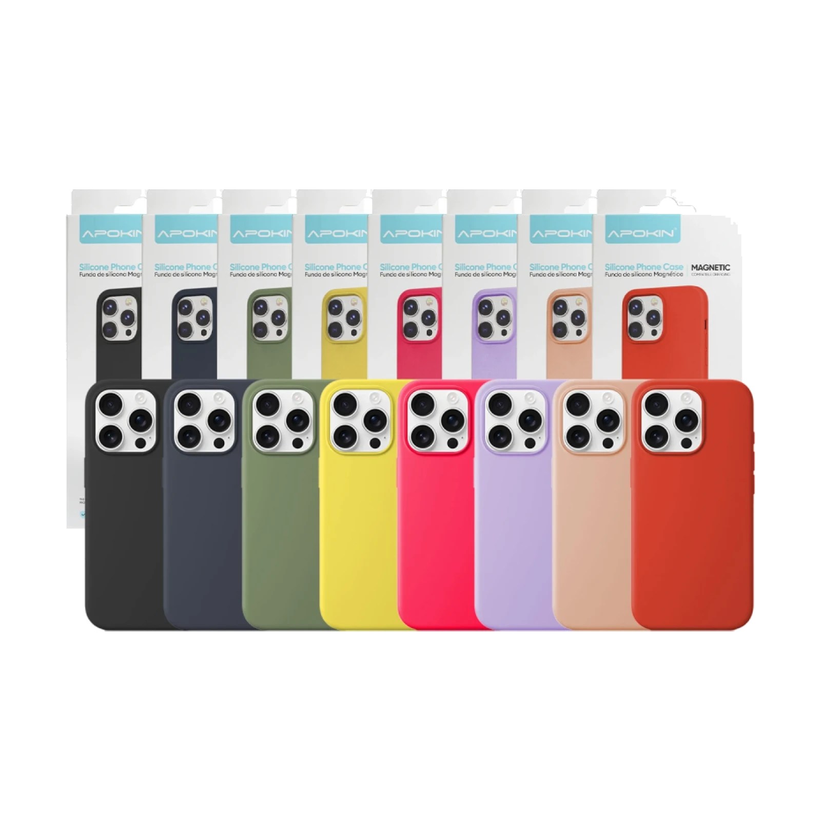 Funda Silicona Liquida Premium Magsafe iPhone 16 Pro Max
