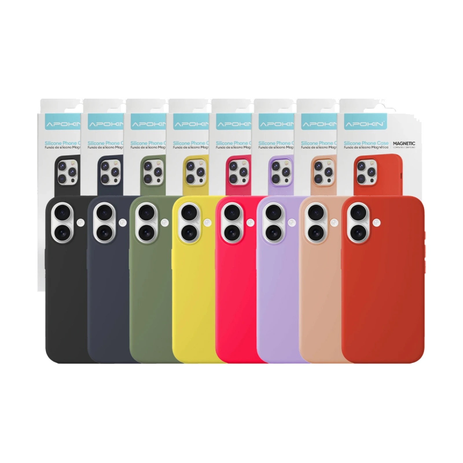 Funda Silicona Liquida Premium Magsafe iPhone 16