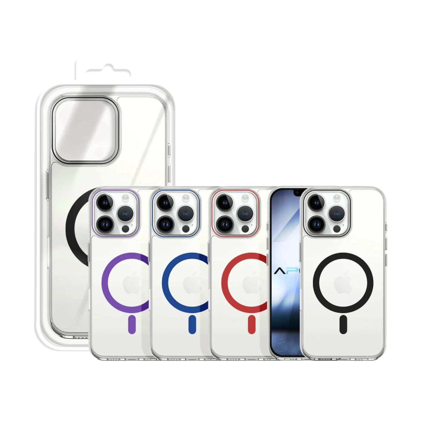 Funda Con Magsafe Glass iPhone 13 Pro