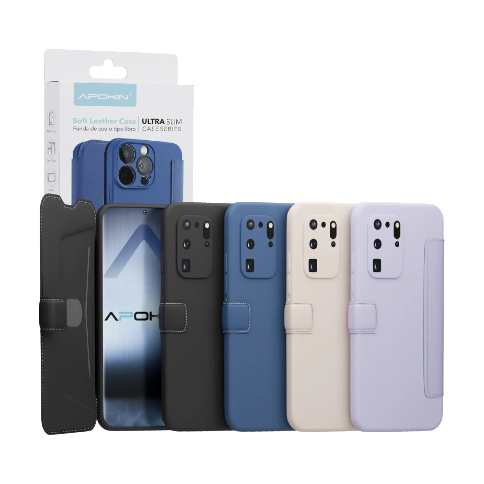 Funda de Tapa Silicona Suave para Samsung S20 Ultra