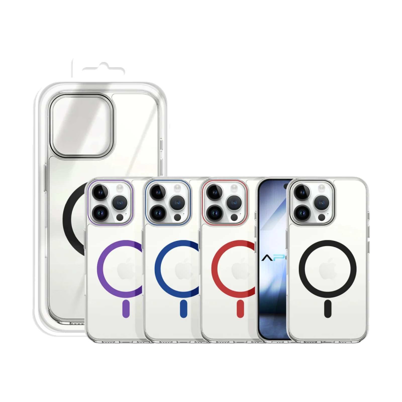 Funda Con Magsafe Glass iPhone 14 Pro Max