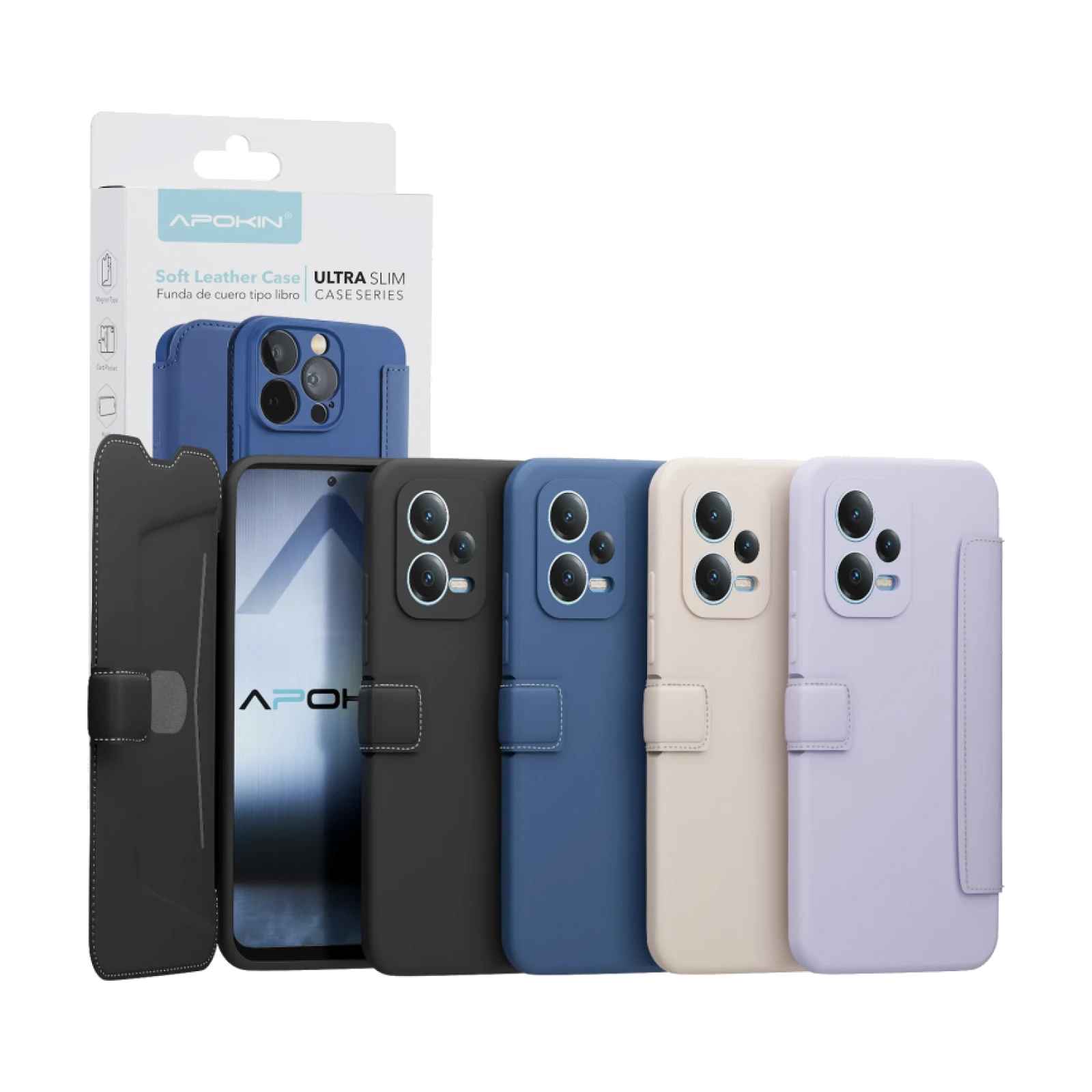 Funda de Tapa Silicona Suave para Xiaomi Note 12 4g