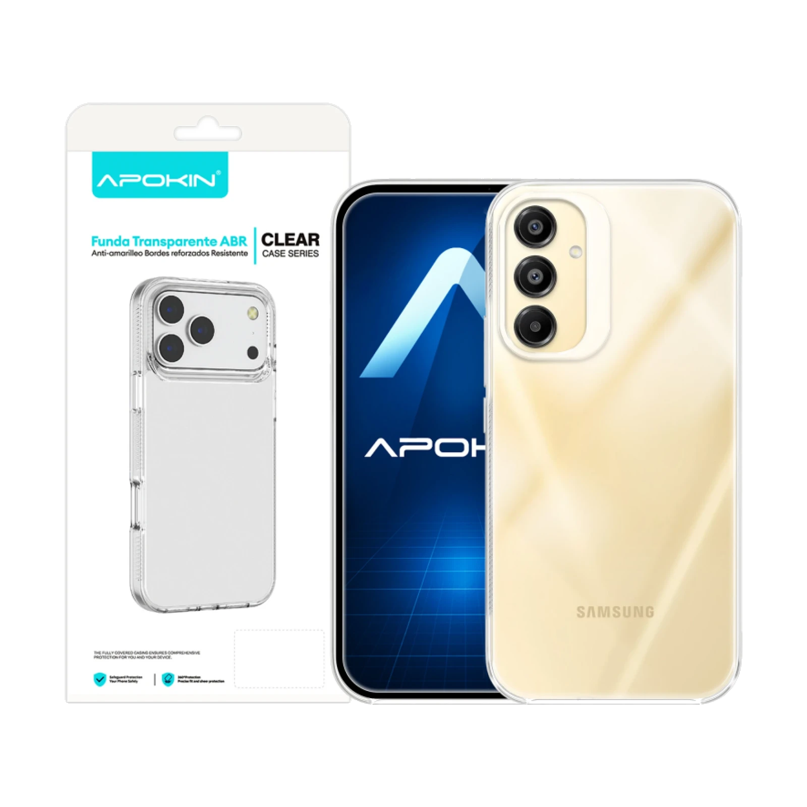 Funda Transparente ABR Antigolpe Premium Samsung A16