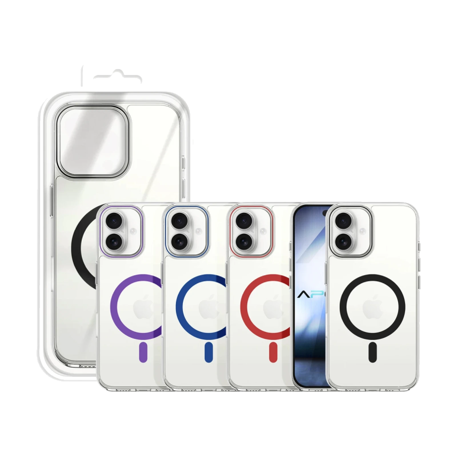 Funda Con Magsafe Glass iPhone 16