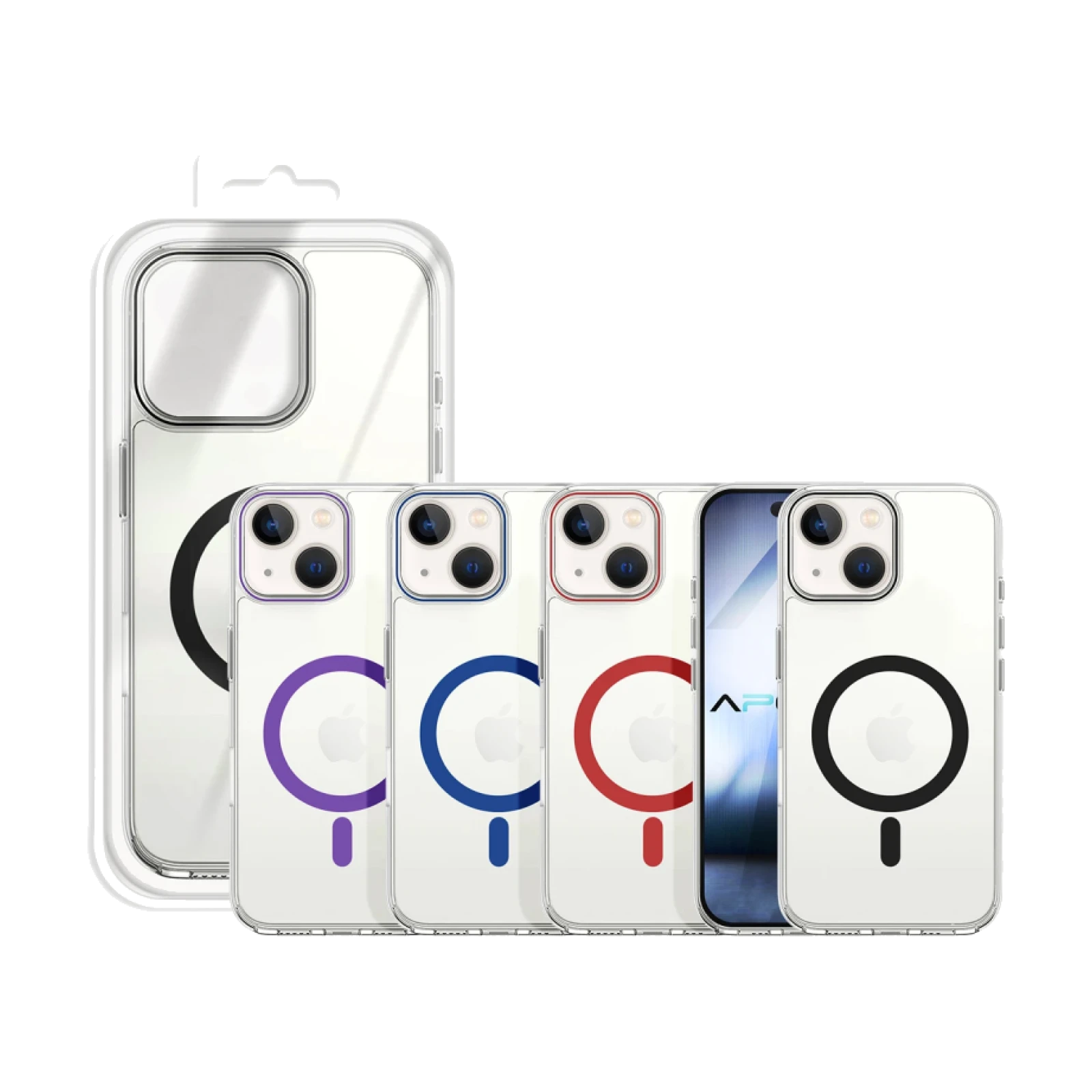 Funda Con Magsafe Glass iPhone 15