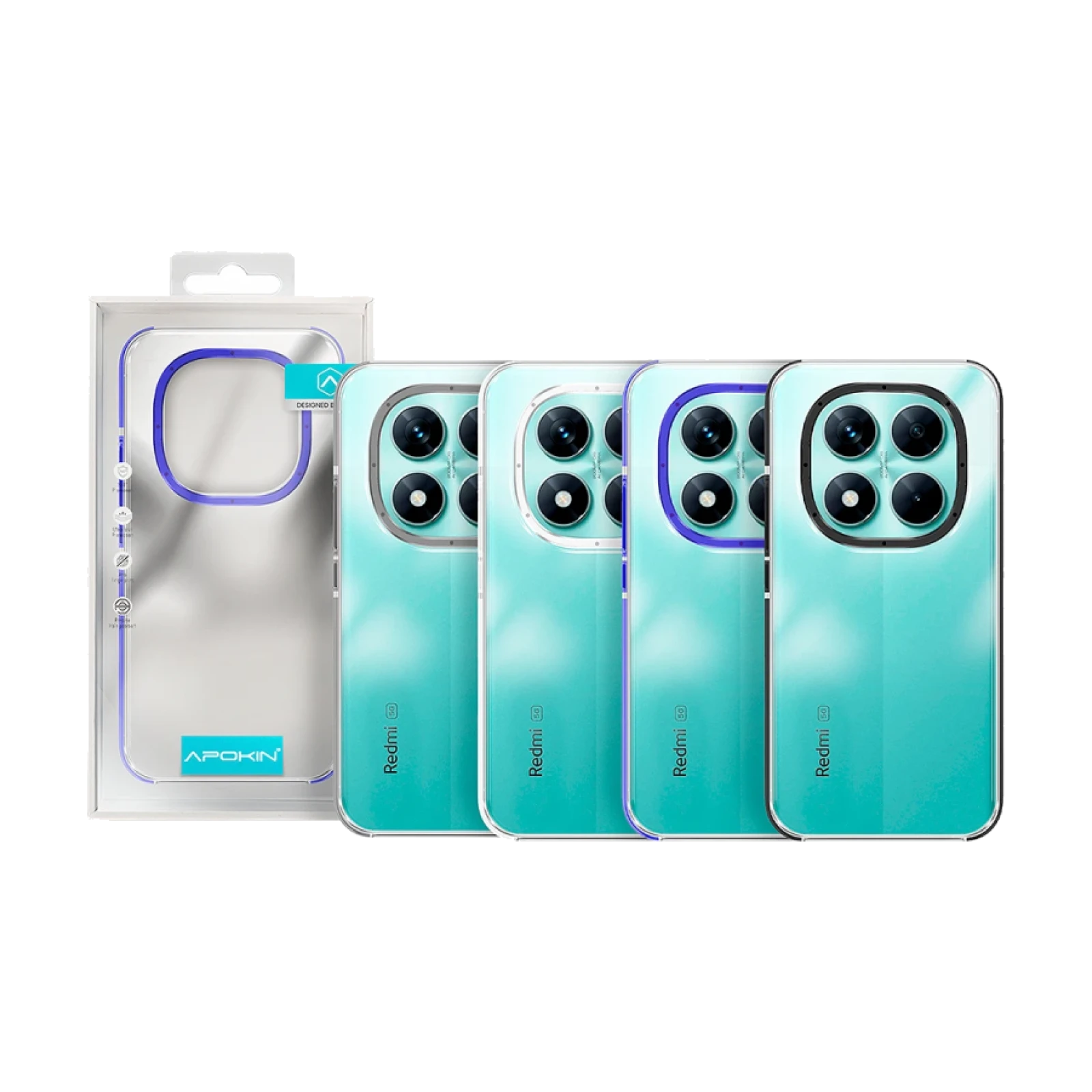 Funda Apokin Reforzada Xiaomi Redmi Note 14 Pro 5G/Poco X7