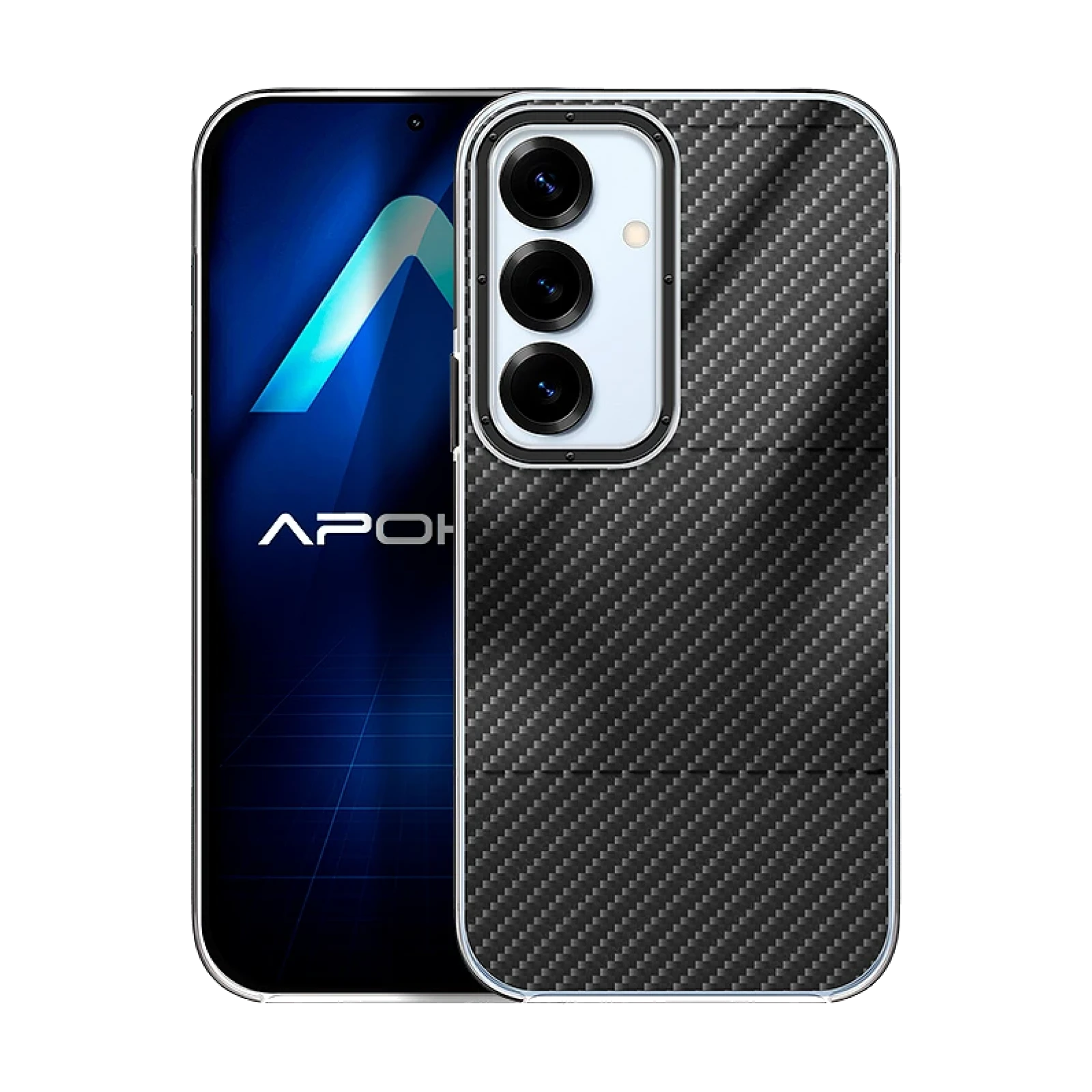 Funda Efecto Carbono Samsung S24 Plus/S25 Plus
