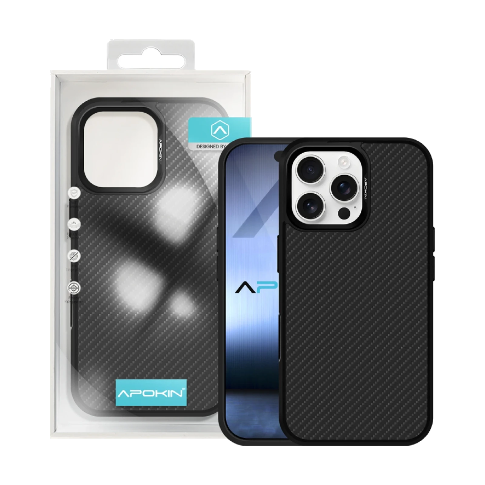 Funda Premium Carbono Magsafe iPhone 16 Pro Max