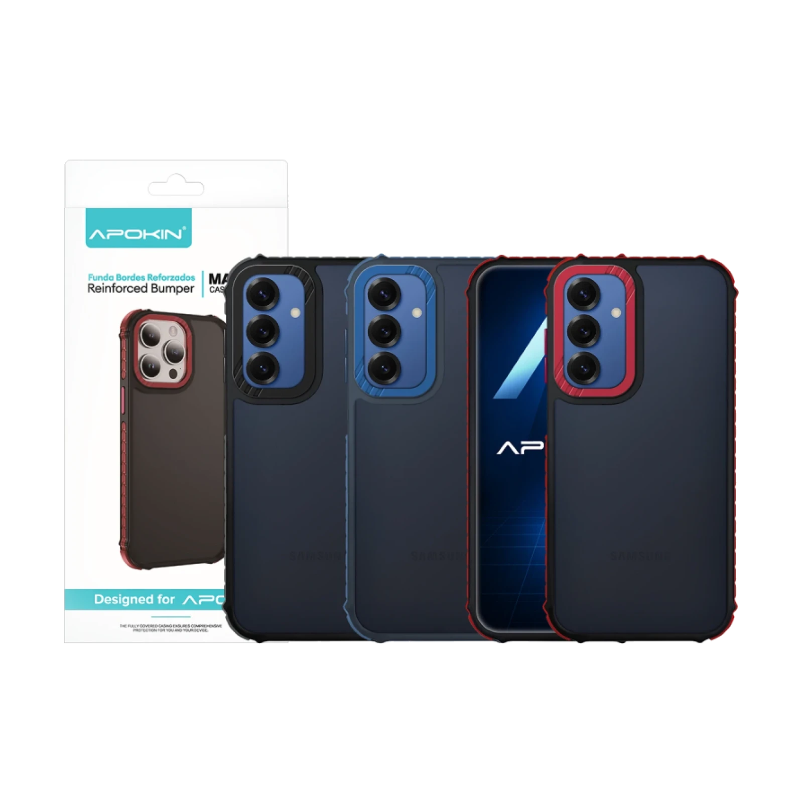 Funda Smoked Rock Apokin Samsung S25 Plus / S24 Plus