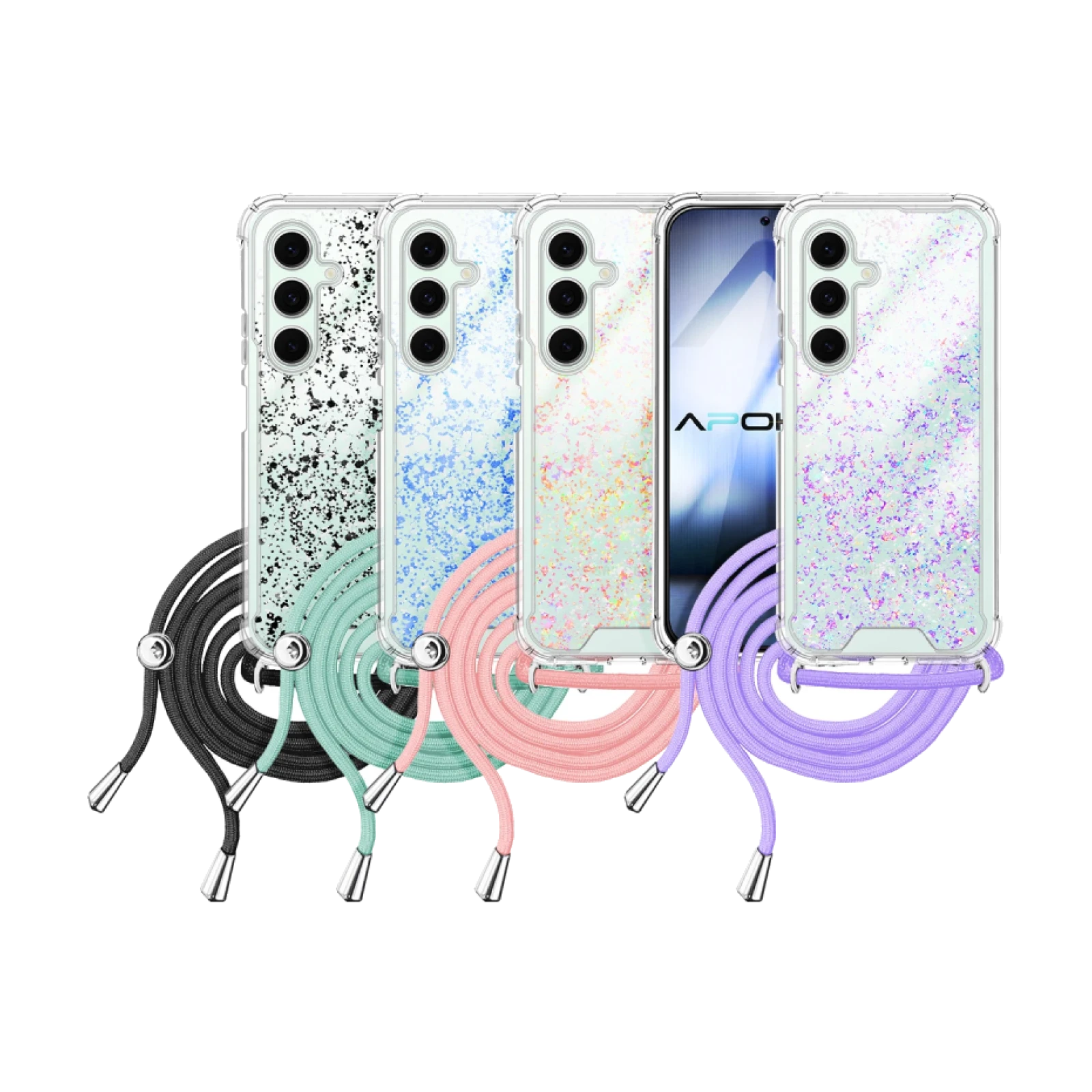 Funda Gel transparente con Cordón Samsung Galaxy S24 FE