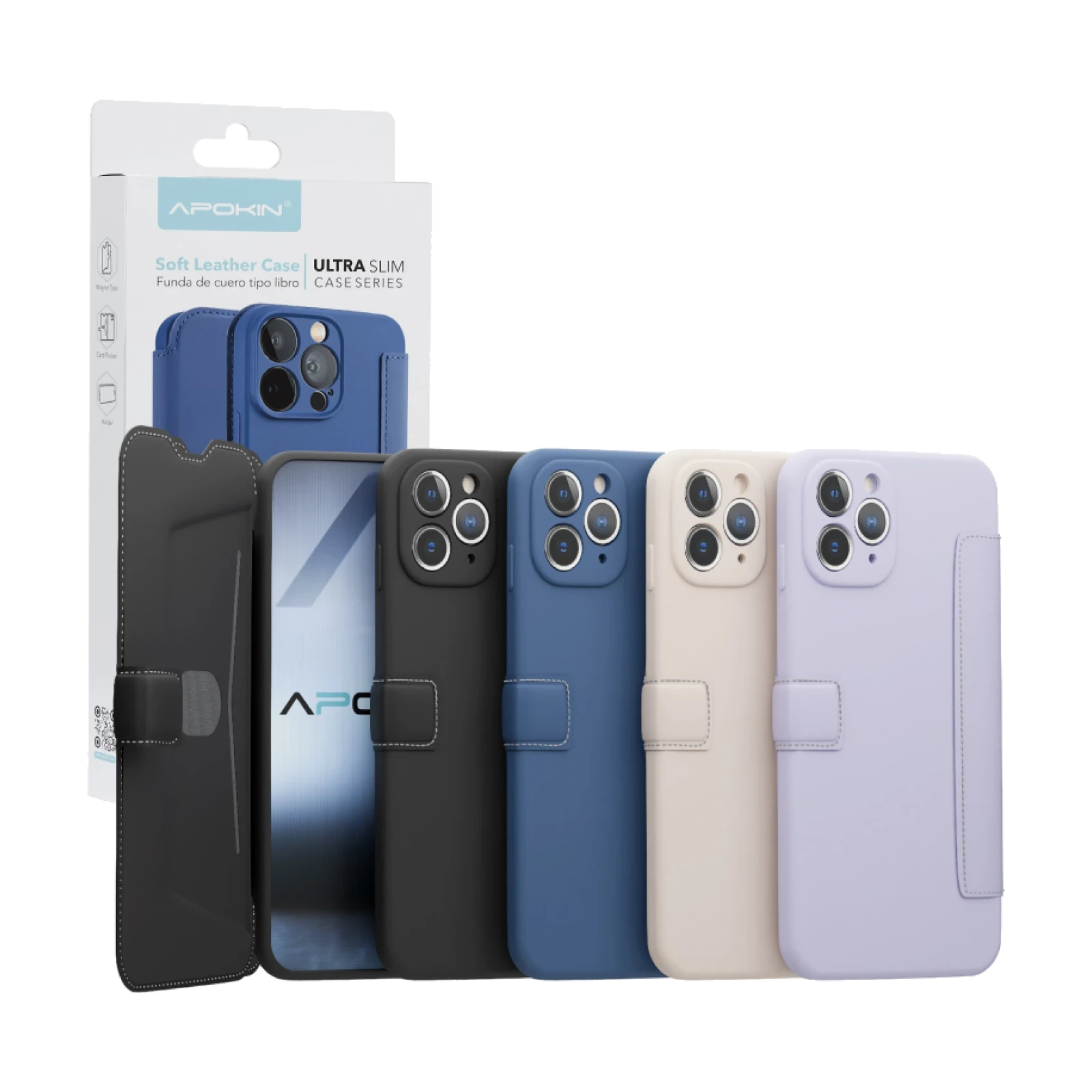 Funda de Tapa Silicona Suave para iPhone 11 Pro Max