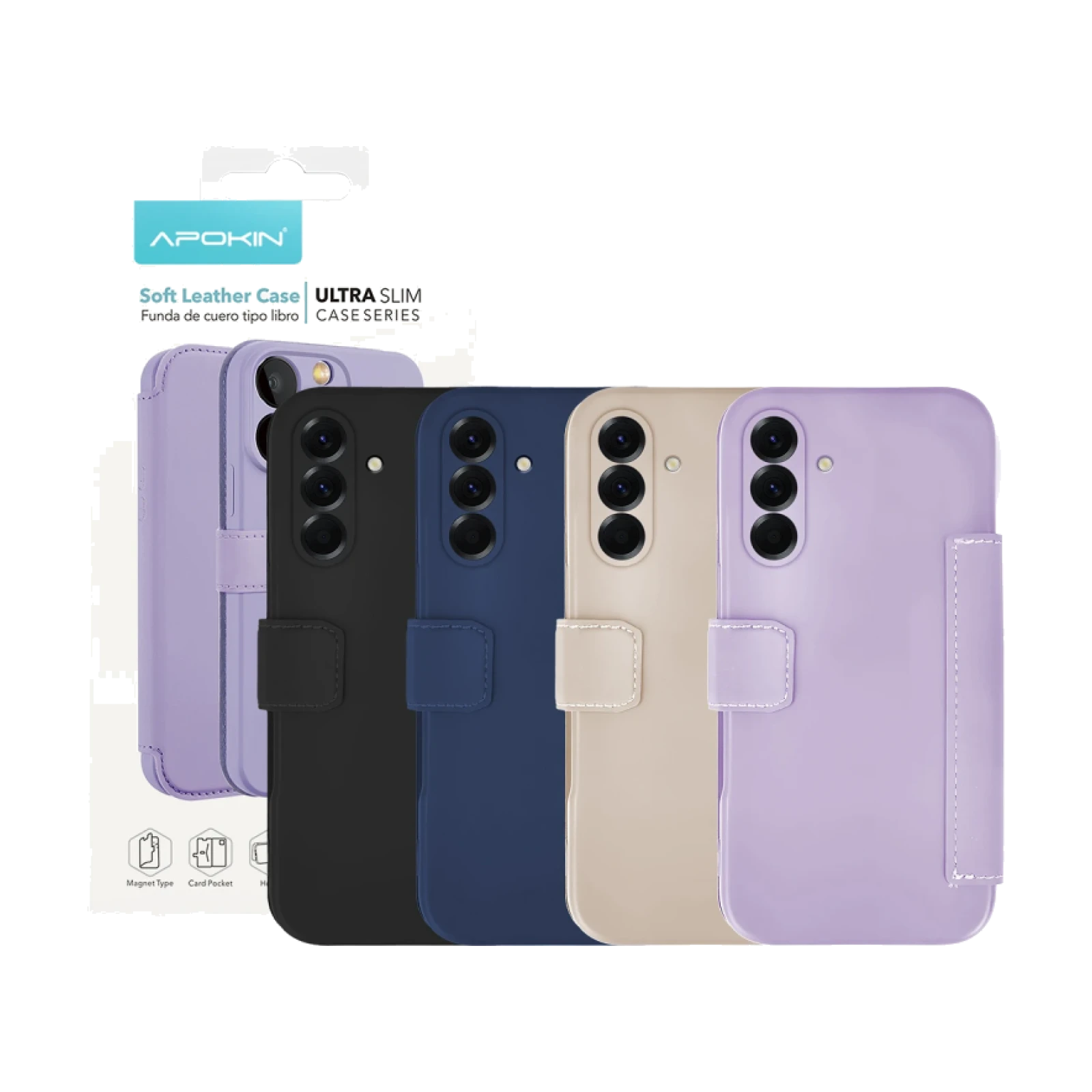 Funda de Tapa Silicona Suave para Samsung A36