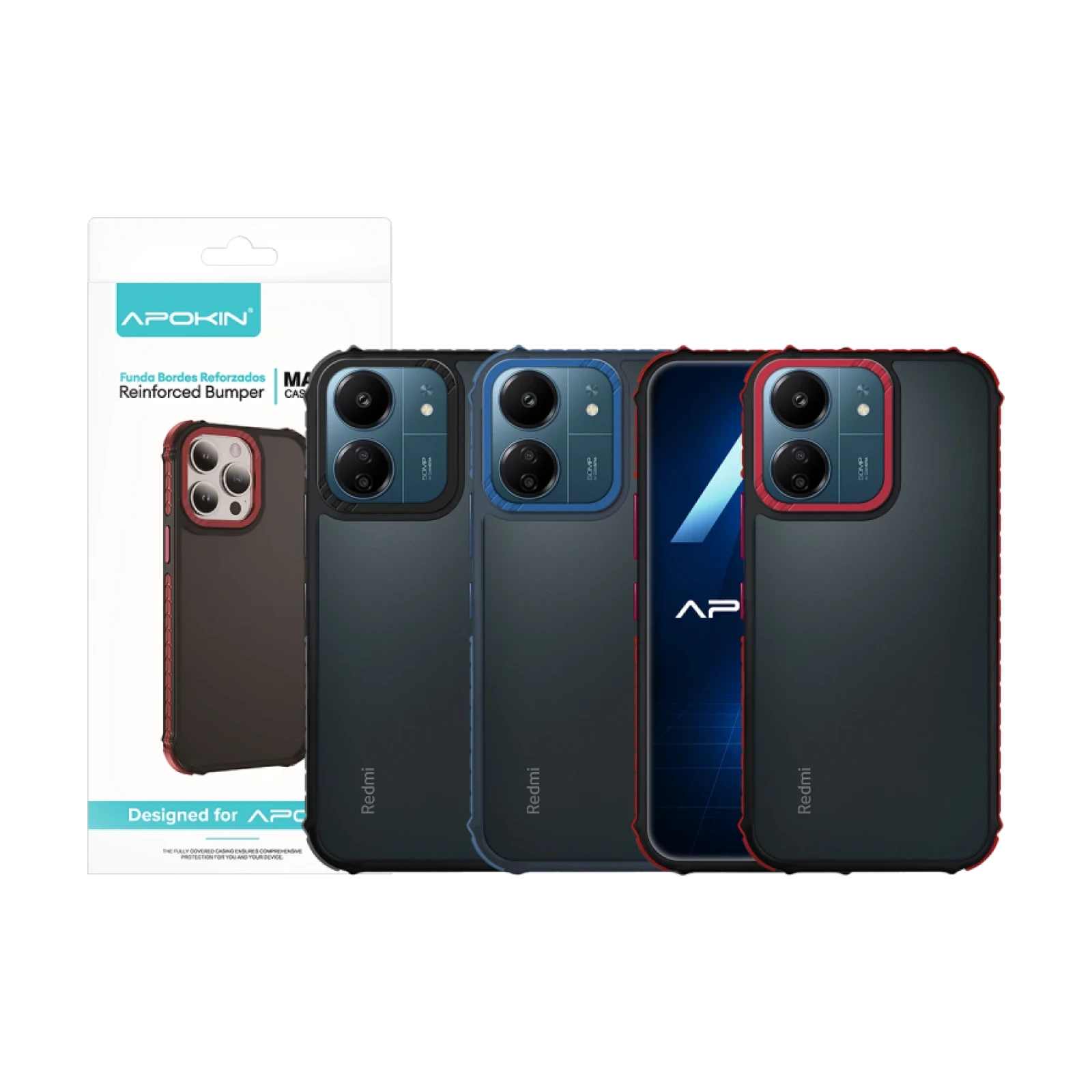 Funda Smoked Rock Apokin Xiaomi Redmi 13C