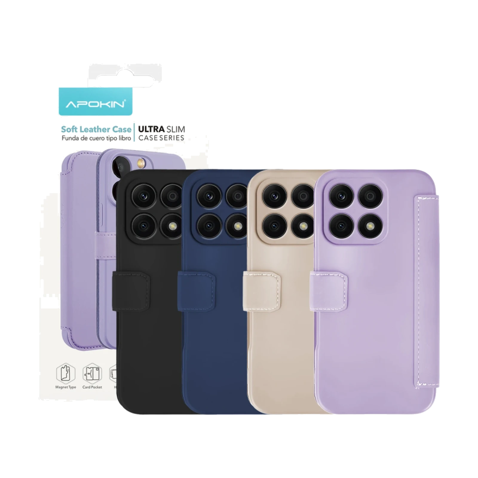 Funda de Tapa Silicona Suave para Honor X8A