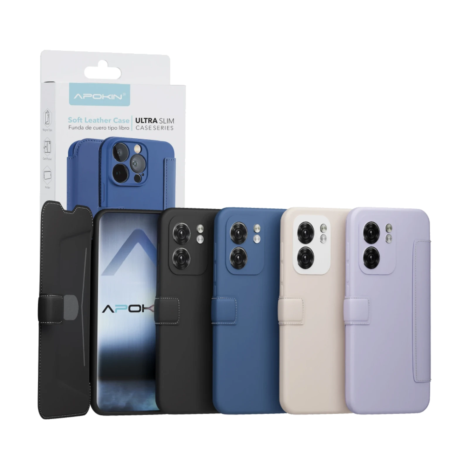 Funda de Tapa Silicona Suave para Moto Edge 40