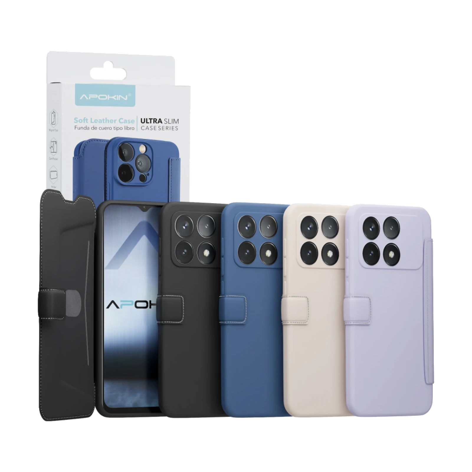 Funda de Tapa Silicona Suave para Xiaomi Poco F6 Pro