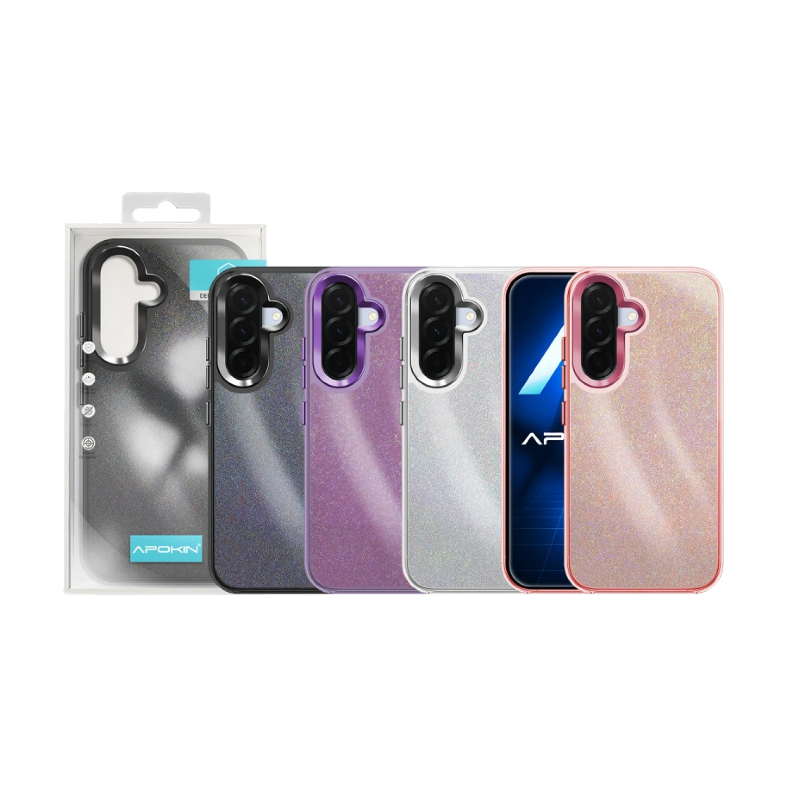 Funda Purpurina Apokin Samsung A36