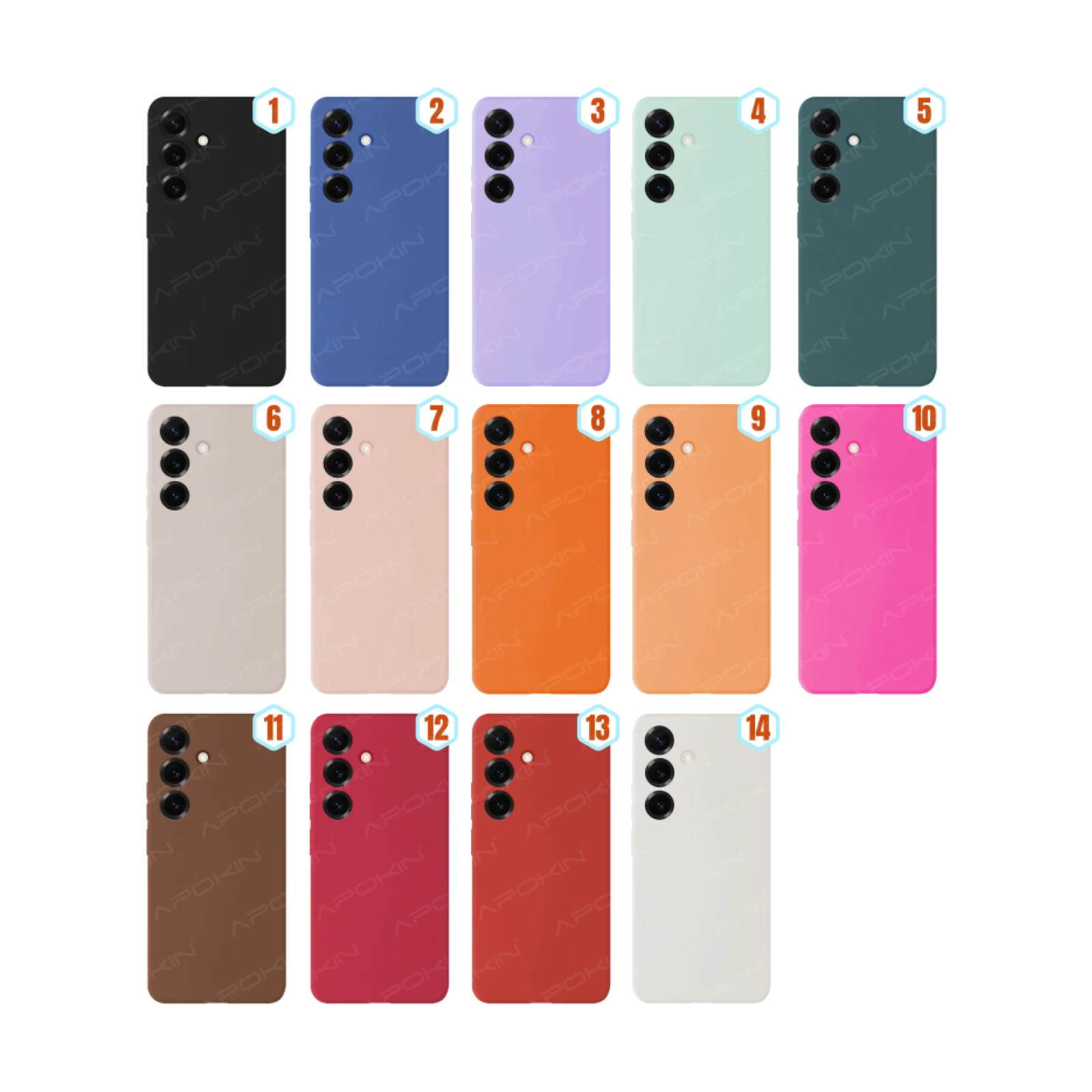 Funda Silicona Liquida Efecto Piel Samsung Galaxy S25 Plus
