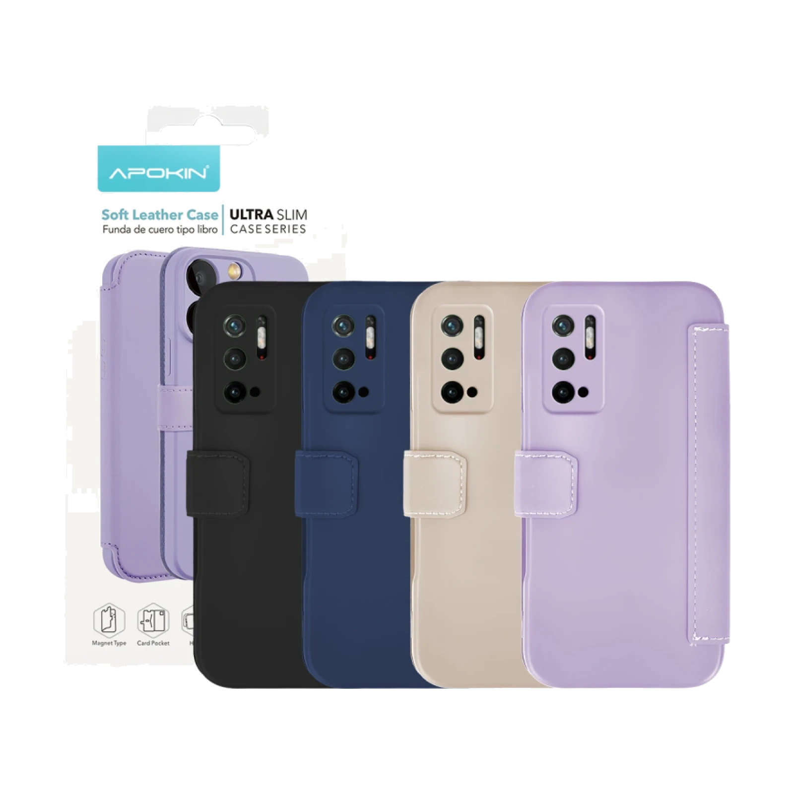 Funda de Tapa Silicona Suave para Xiaomi Redmi Note 10 5G