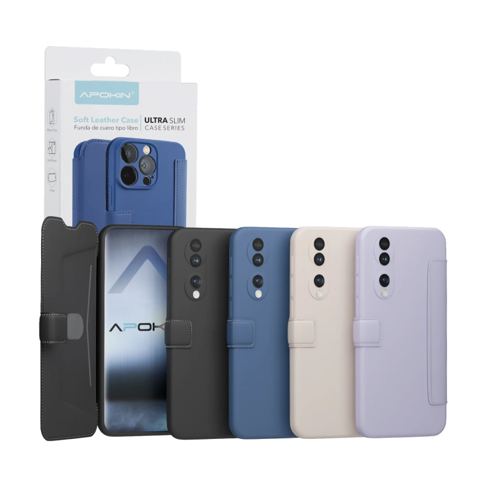 Funda de Tapa Silicona Suave para Honor 70