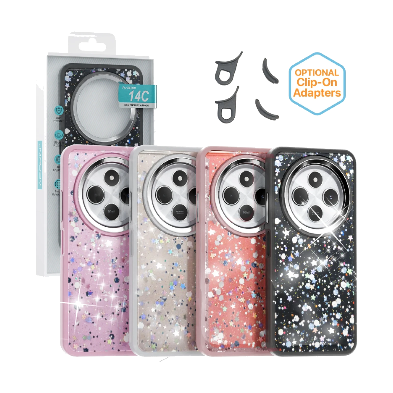 Funda Bling-Bling para Xiaomi Redmi 14C