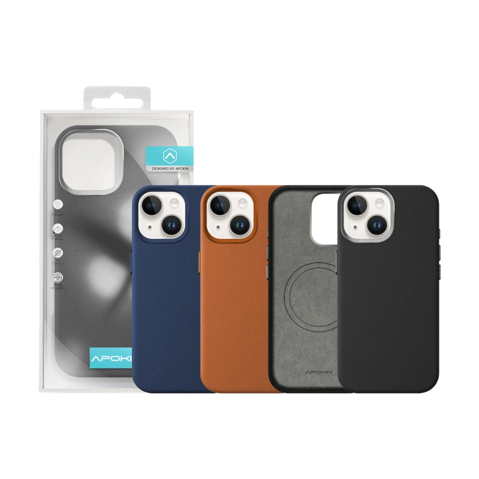 Funda Piel para iPhone 14/13