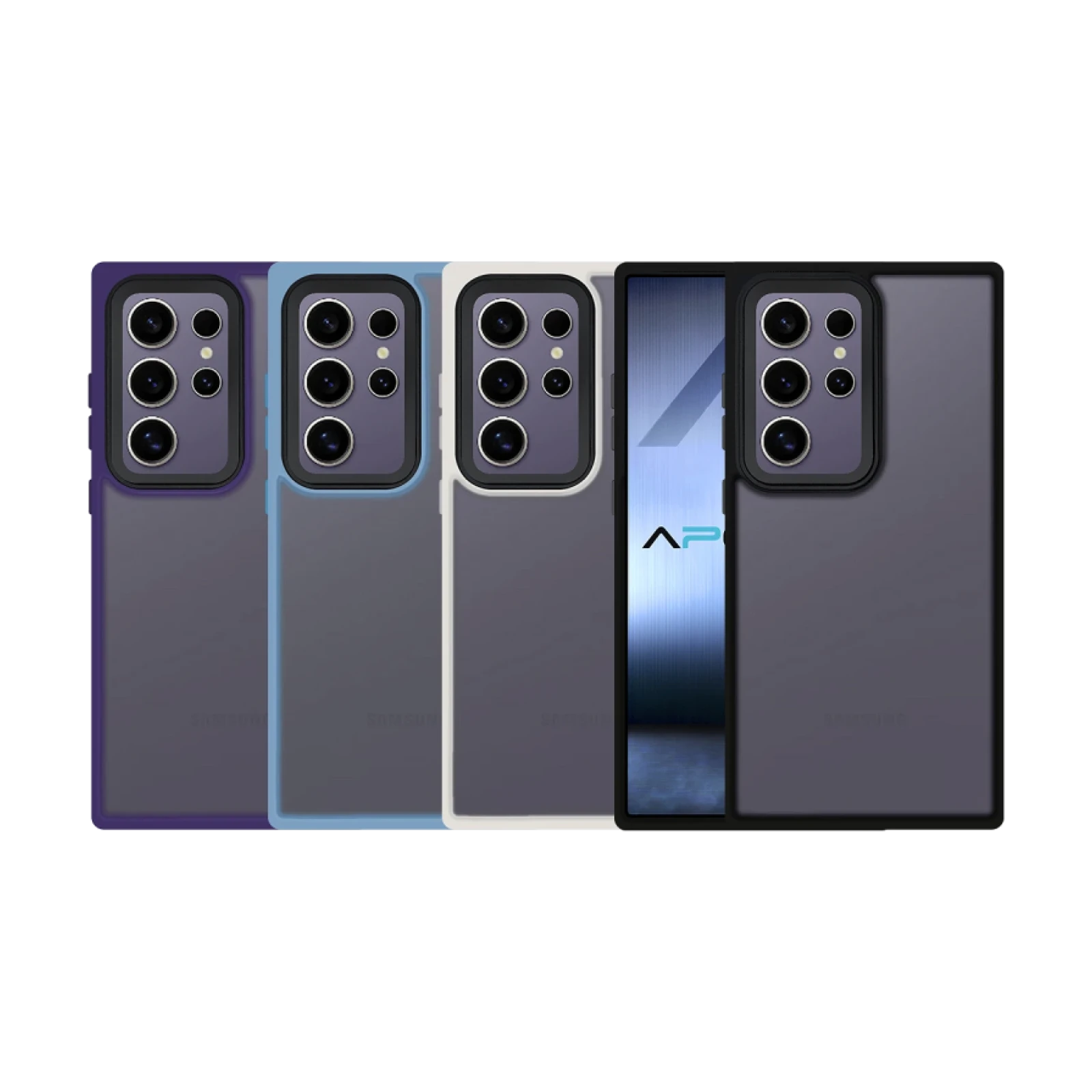 Funda Smoked Xycolt Camara Samsung S24 Ultra