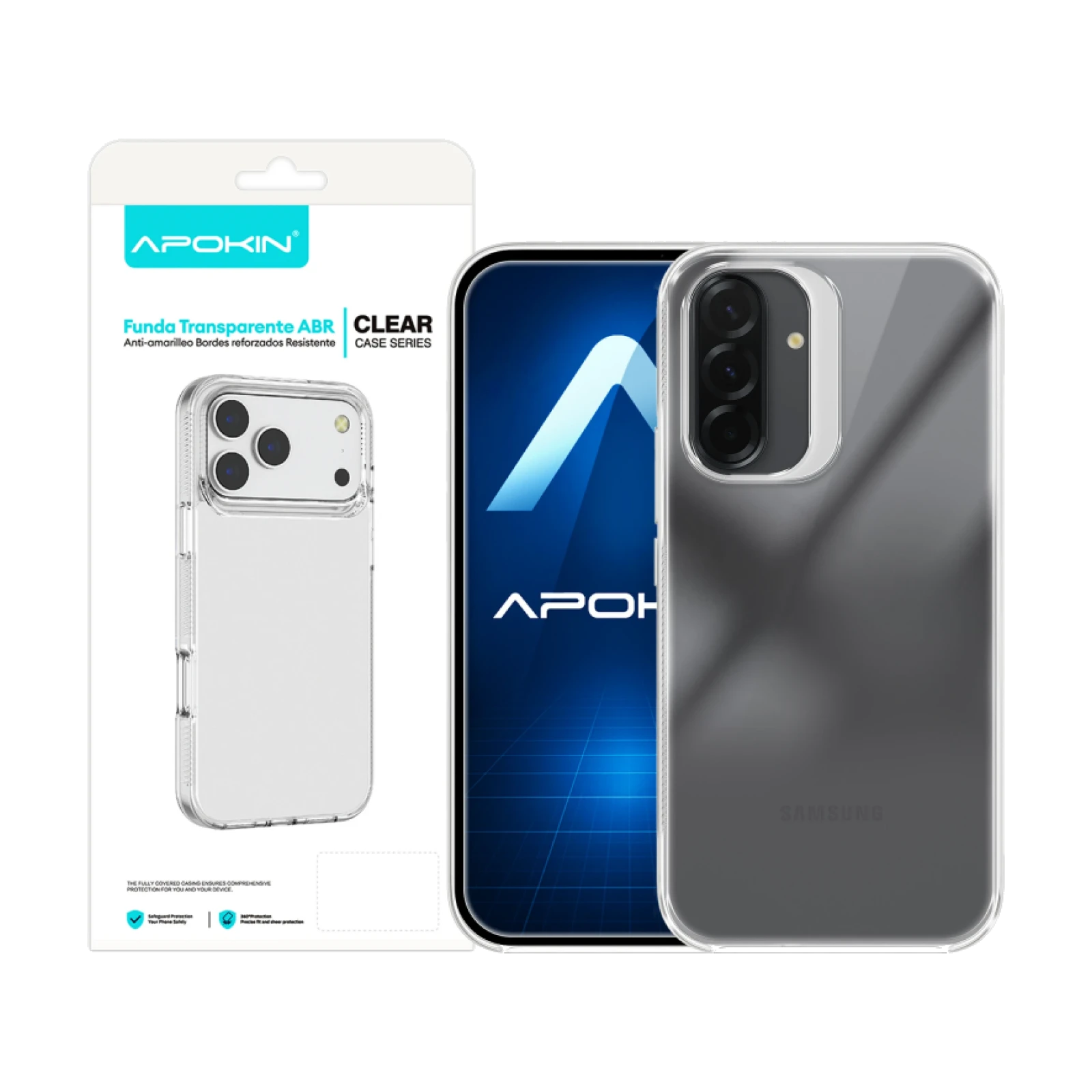 Funda Transparente ABR Antigolpe Premium Samsung A36/A56