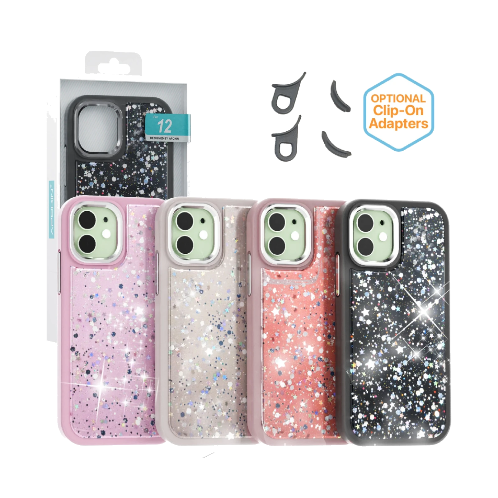 Funda Bling-Bling para iPhone 12/12Pro