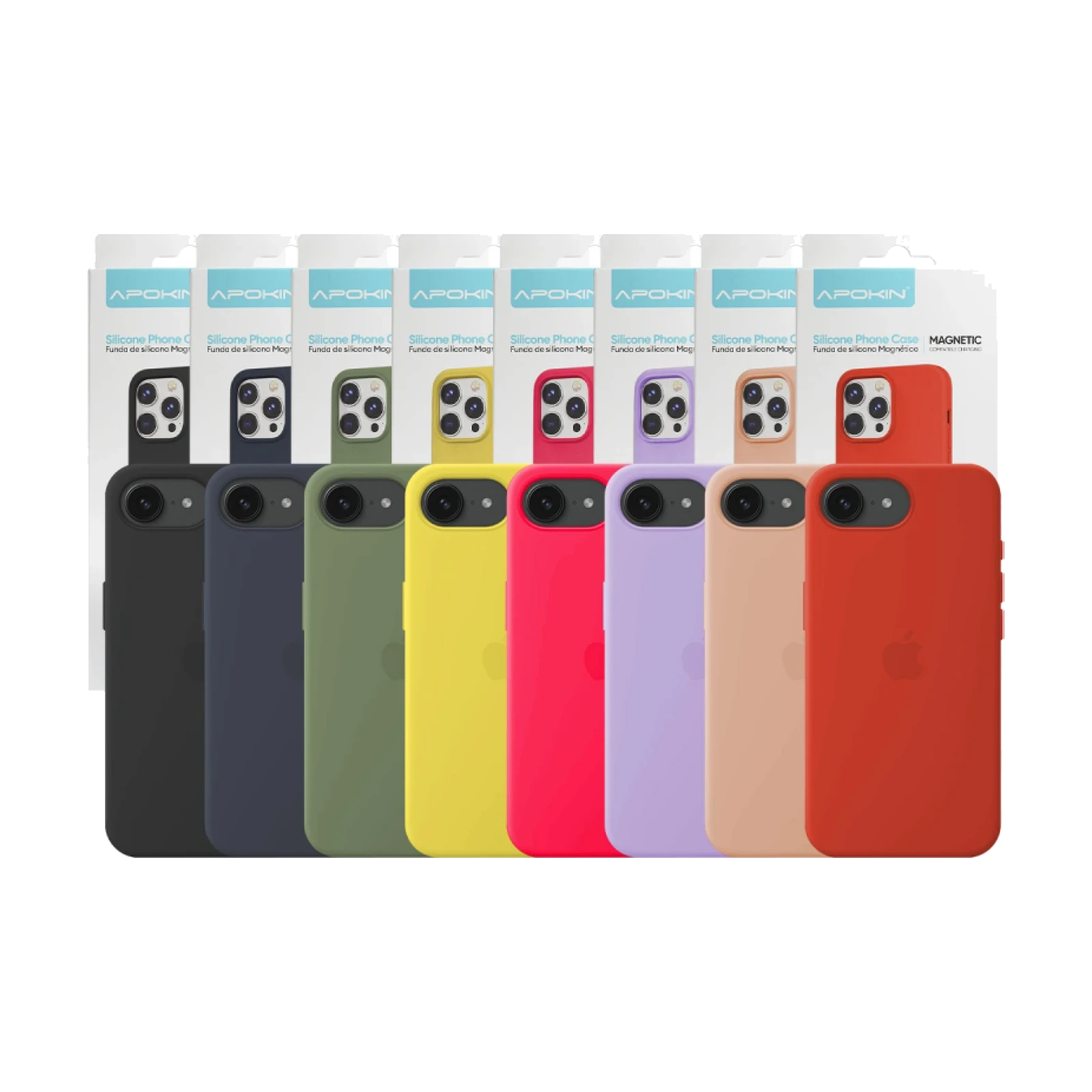 Funda Silicona Liquida Premium Magsafe iPhone 16e/17e