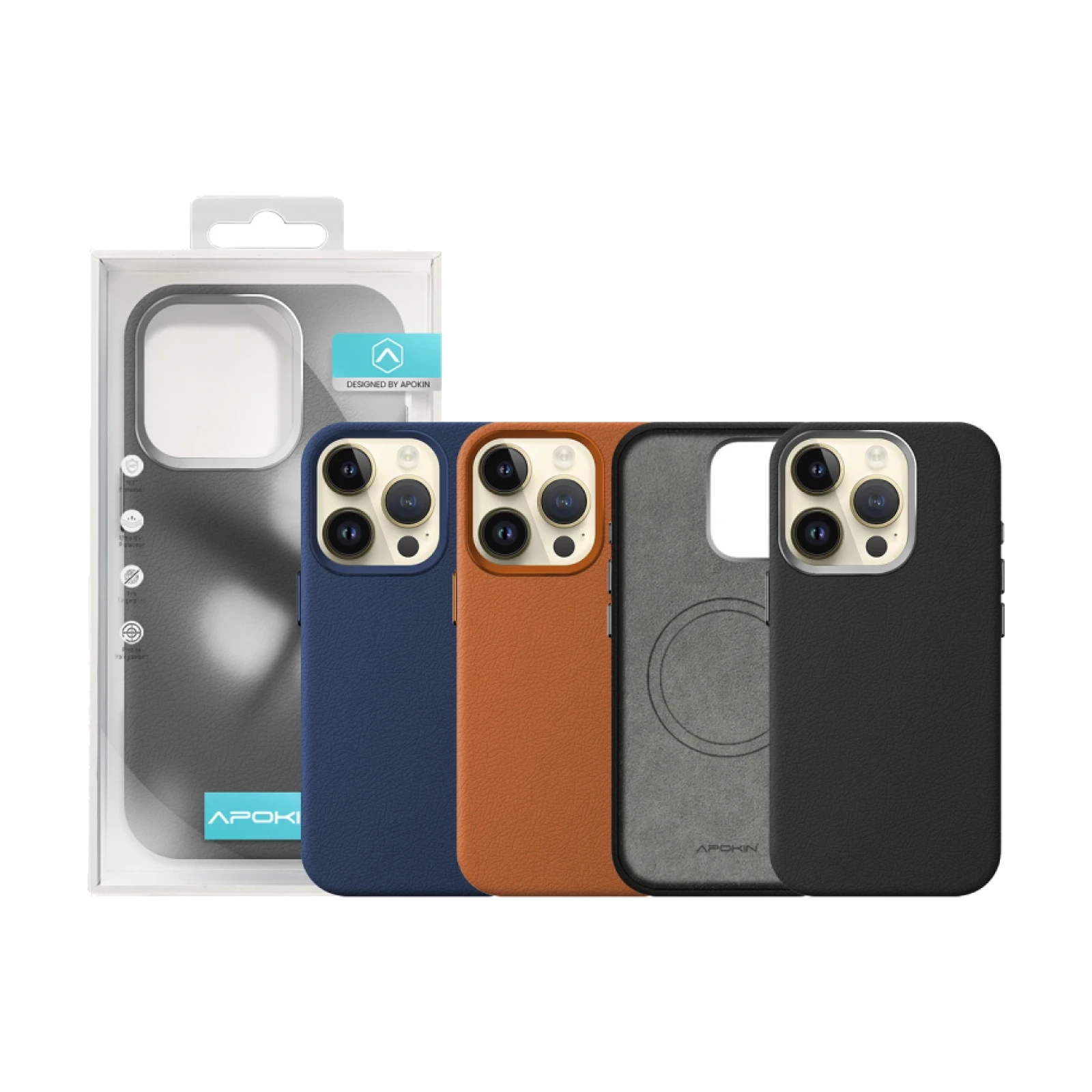 Funda Piel para iPhone 14 Pro