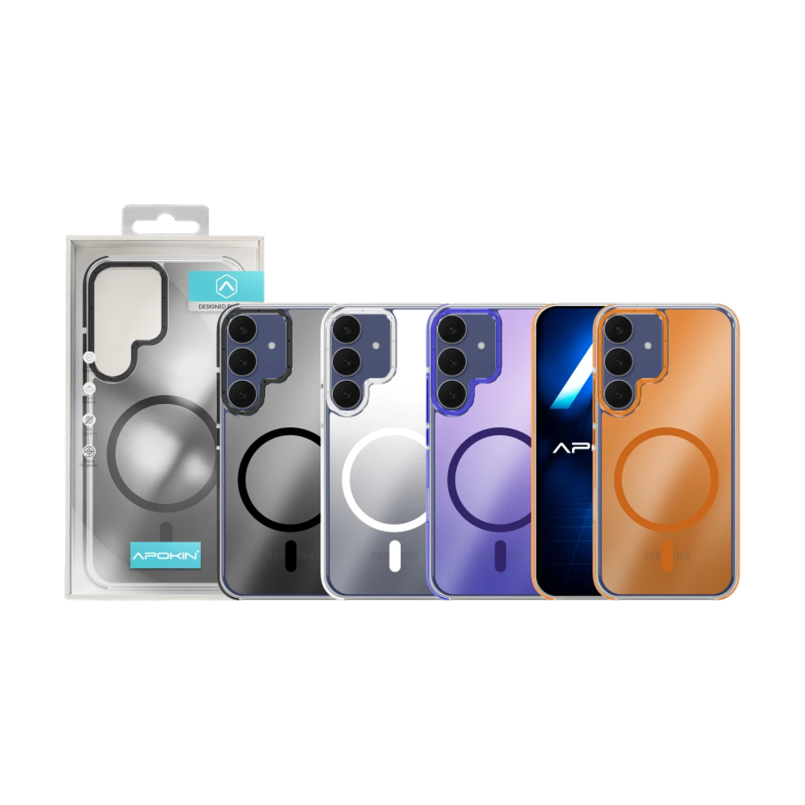 Funda Camaleon Apokin Samsung S24 FE Magsafe