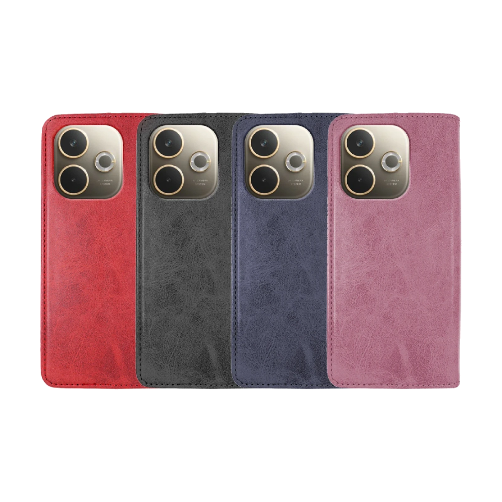 Funda Tapa con Tarjetero Oppo A5 Pro Polipiel