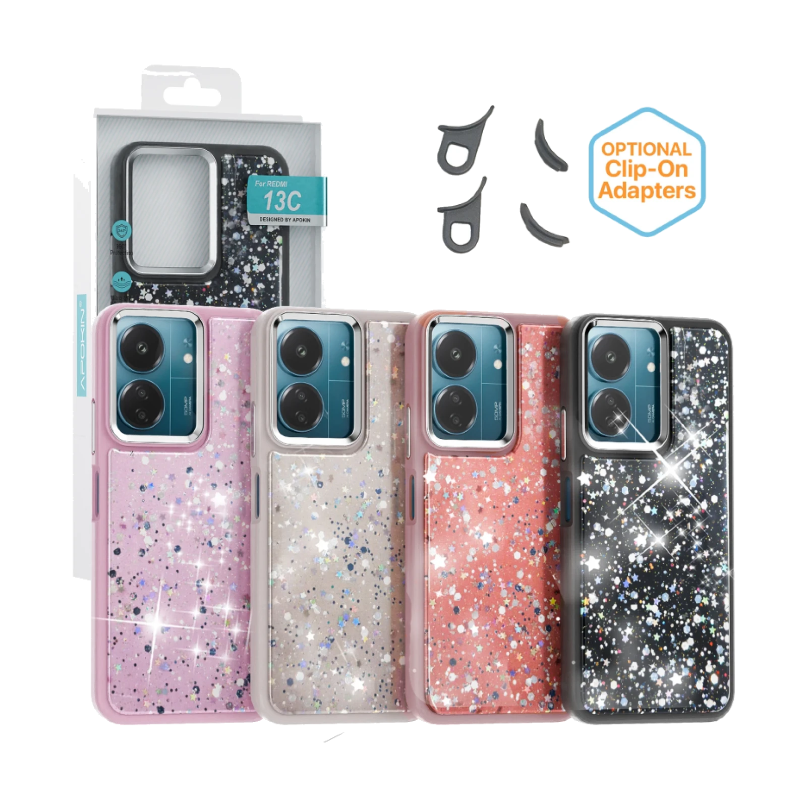 Funda Bling-Bling para Xiaomi Redmi 13C
