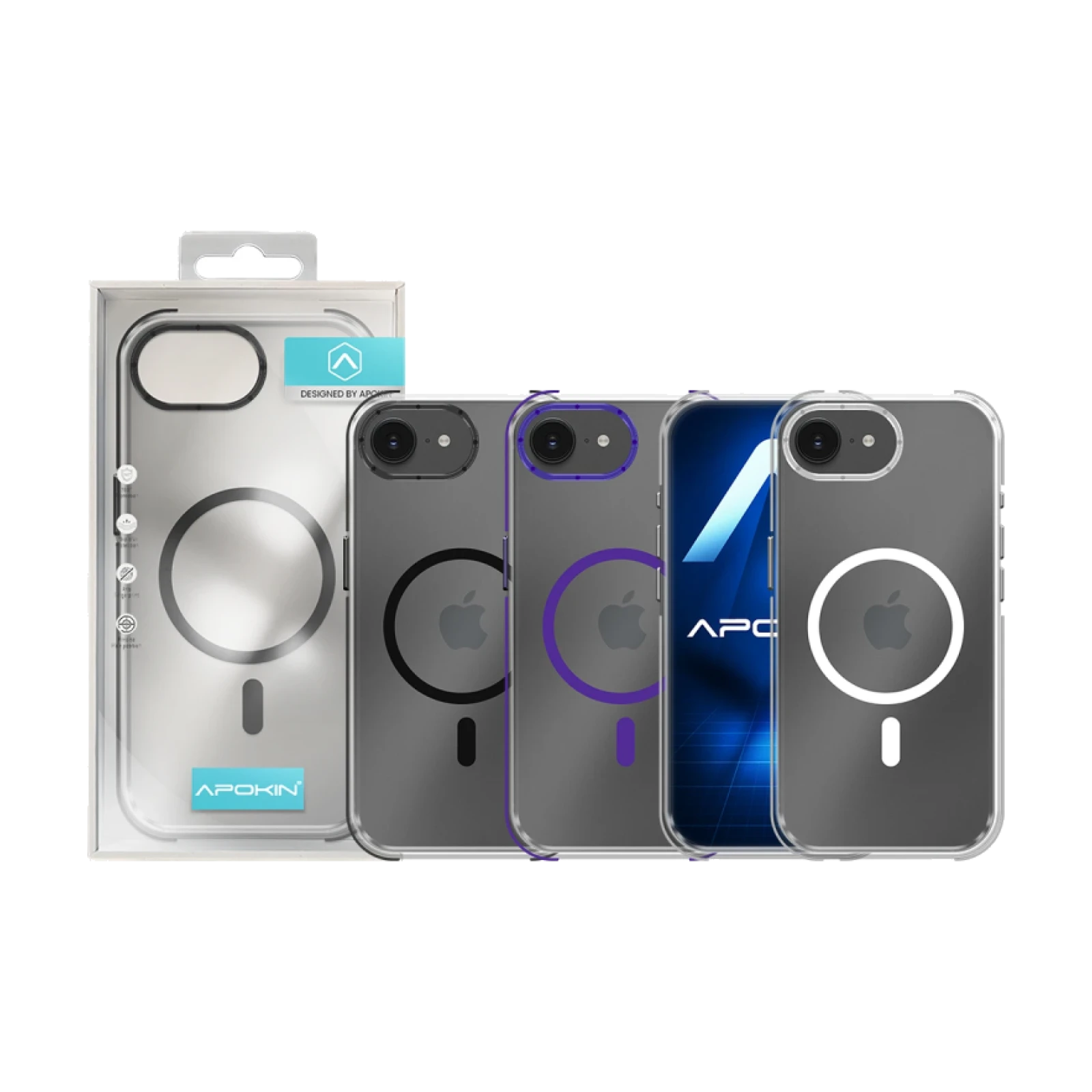 Funda Apokin Reforzada Con Magsafe iPhone 16E