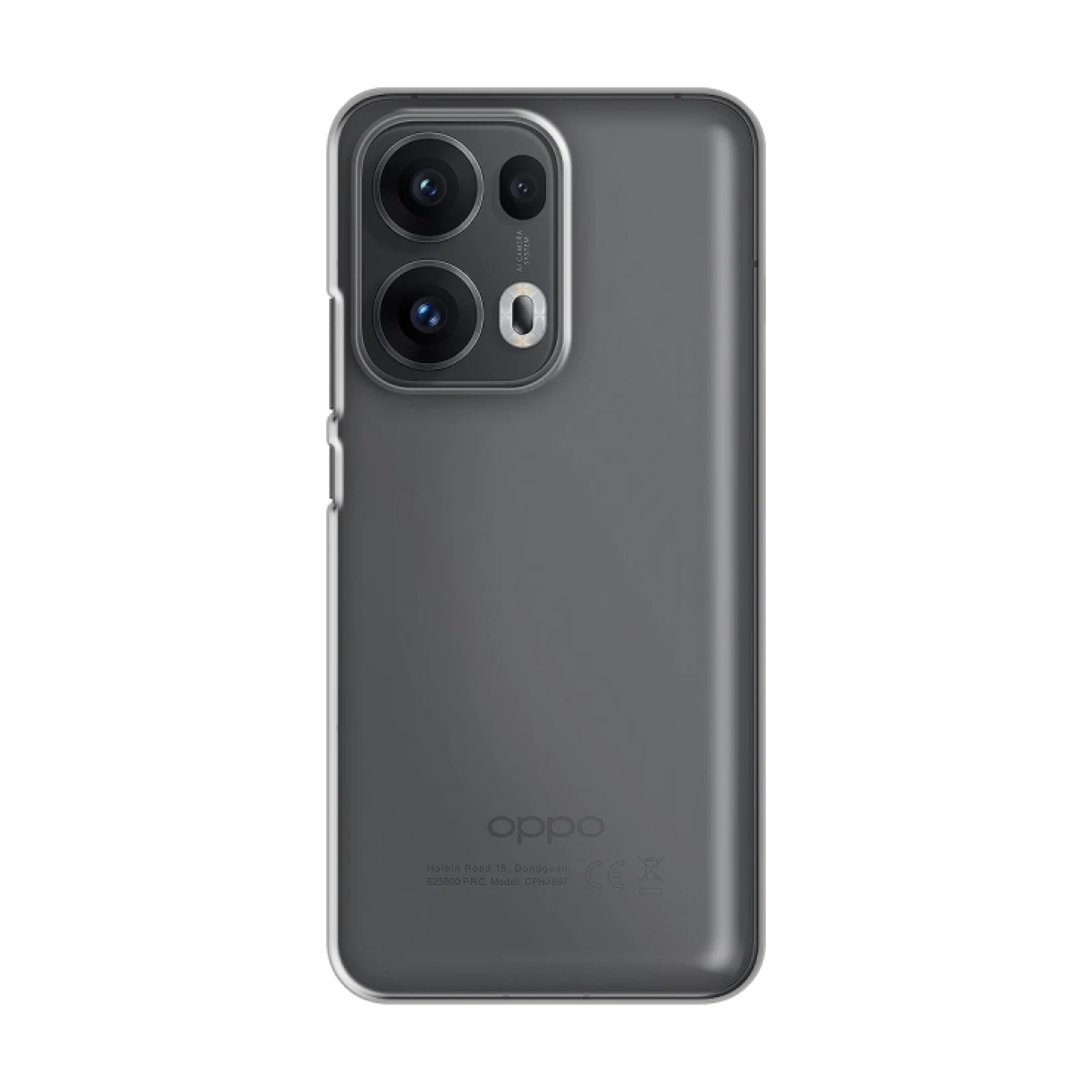 Funda Silicona Oppo Reno 13 Pro Transparente 2.0MM Extra Grosor