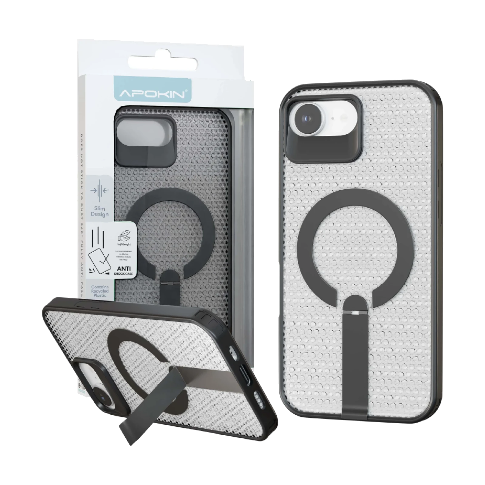 Funda Disipación de Calor Magasfe y Soporte iPhone 16e/17e