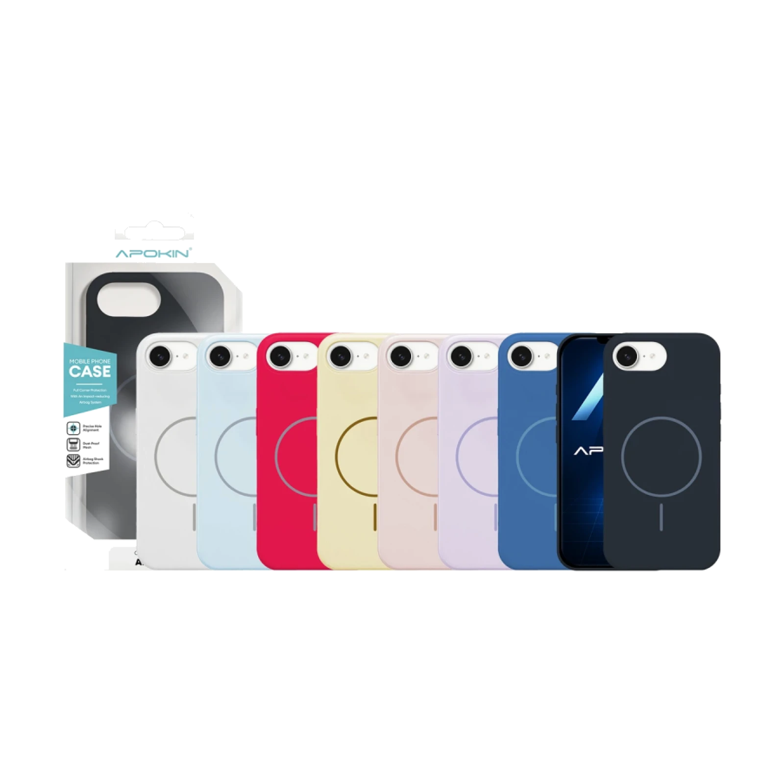Funda Silicona Premium Magsafe para iPhone 16e/17e