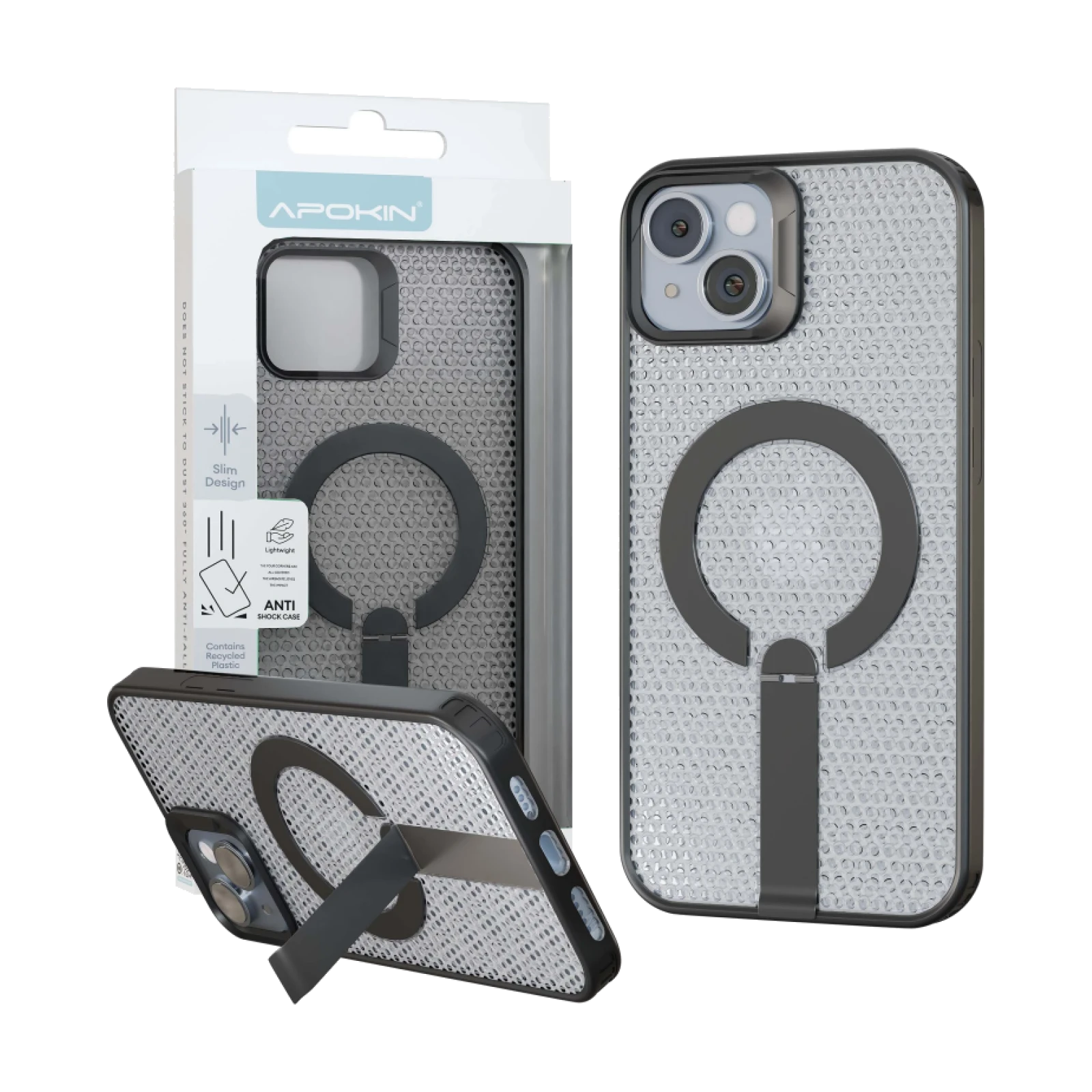 Funda Disipacion de Calor Magasfe y Soporte iPhone 13/14
