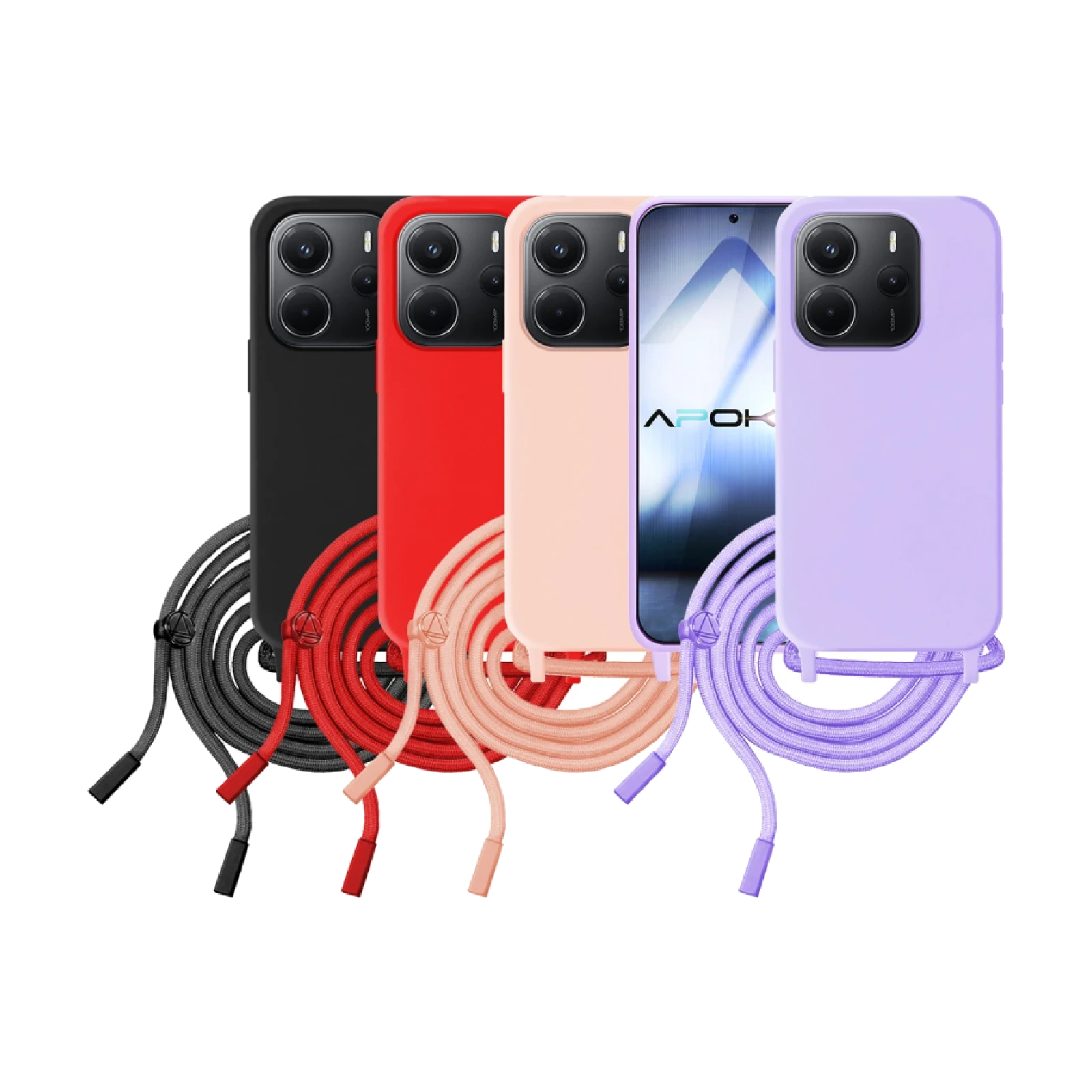 Funda suave con Cordon Xiaomi Redmi Note 14 4g