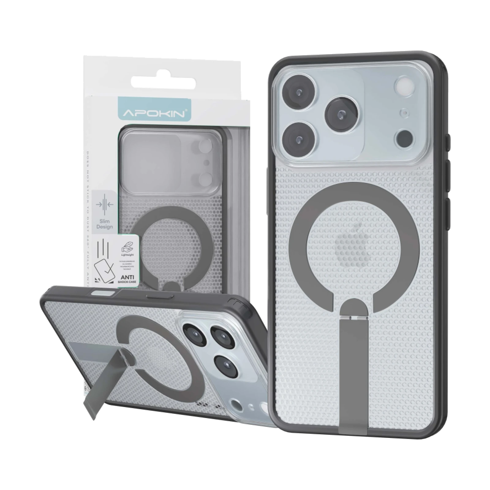 Funda Disipación de Calor Magasfe y Soporte iPhone 17 Pro