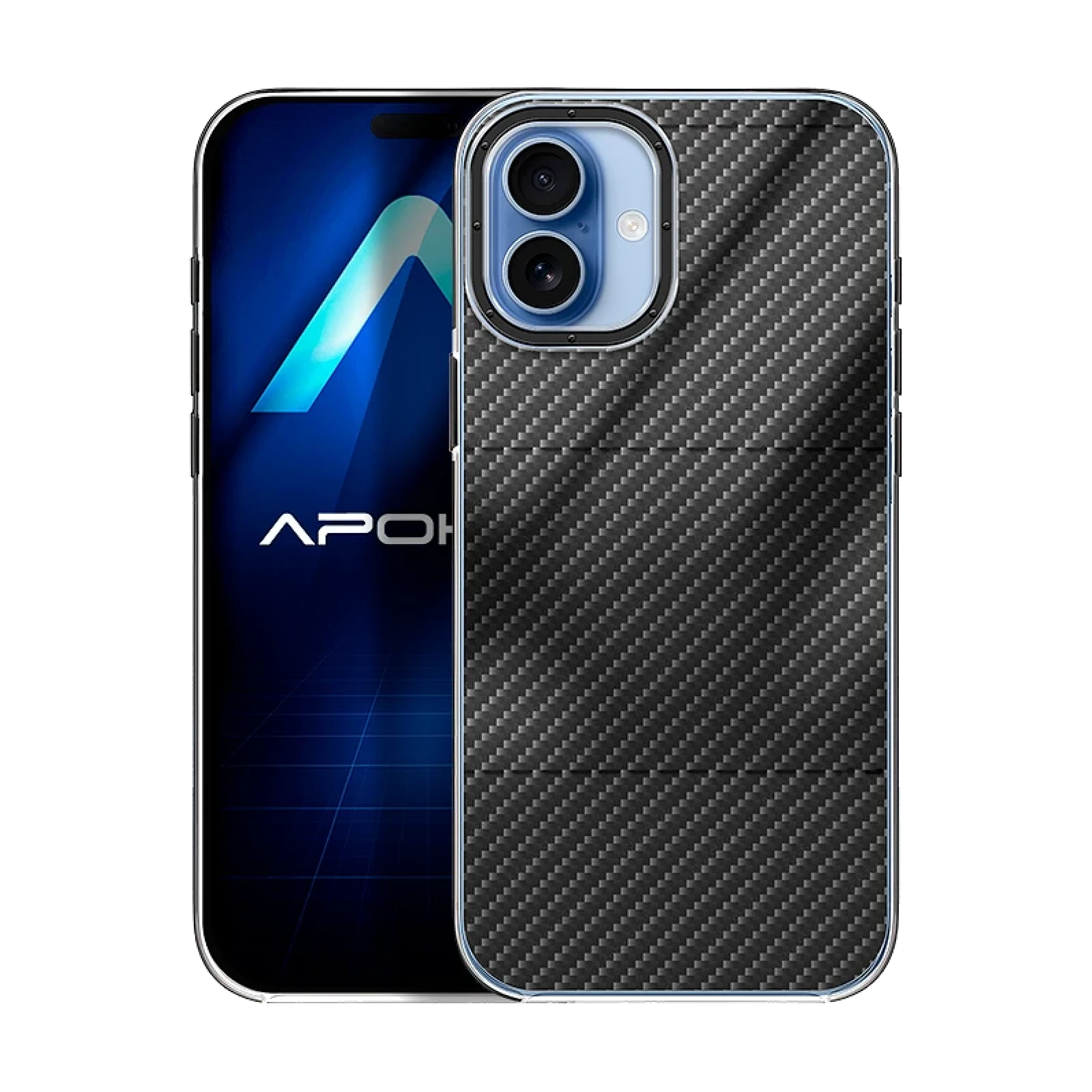 Funda Efecto Carbono iPhone 17