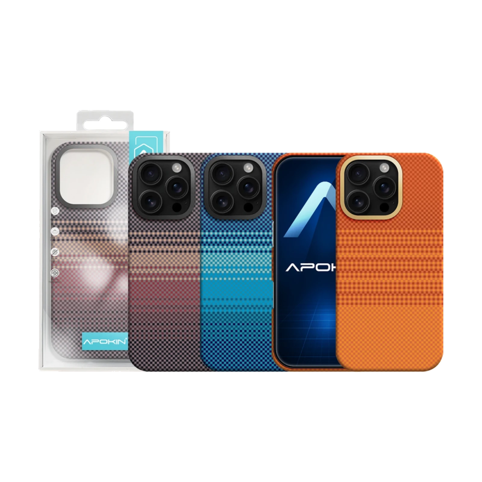 Funda Kevlar Fibra con Magsafe para iPhone 16 Pro Max